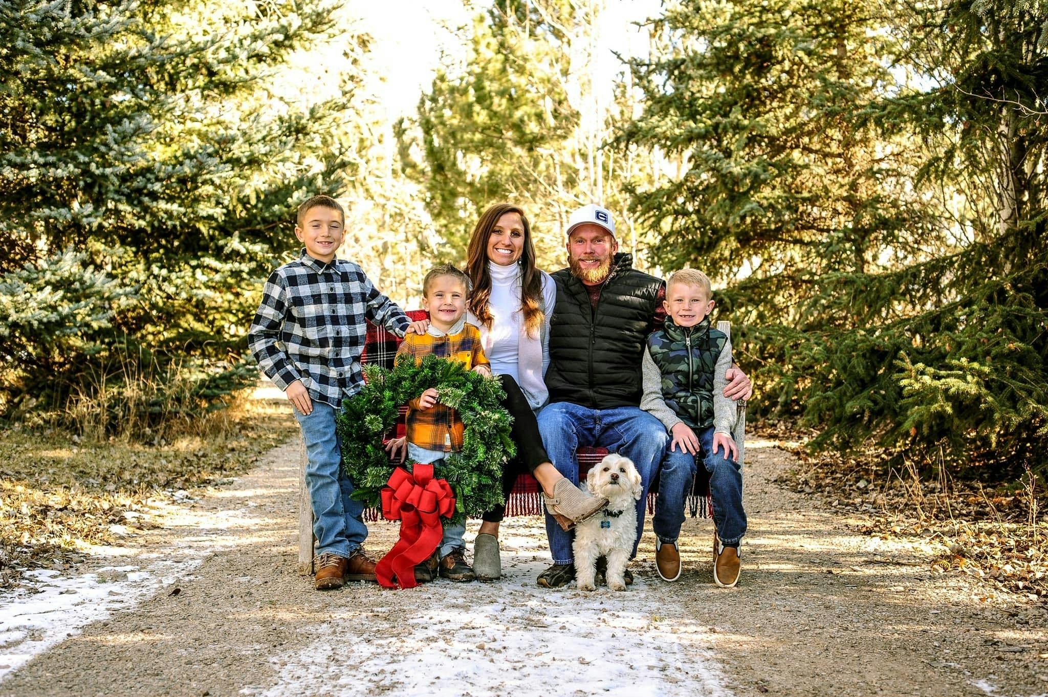 Eric og Kouri har tre sønner 