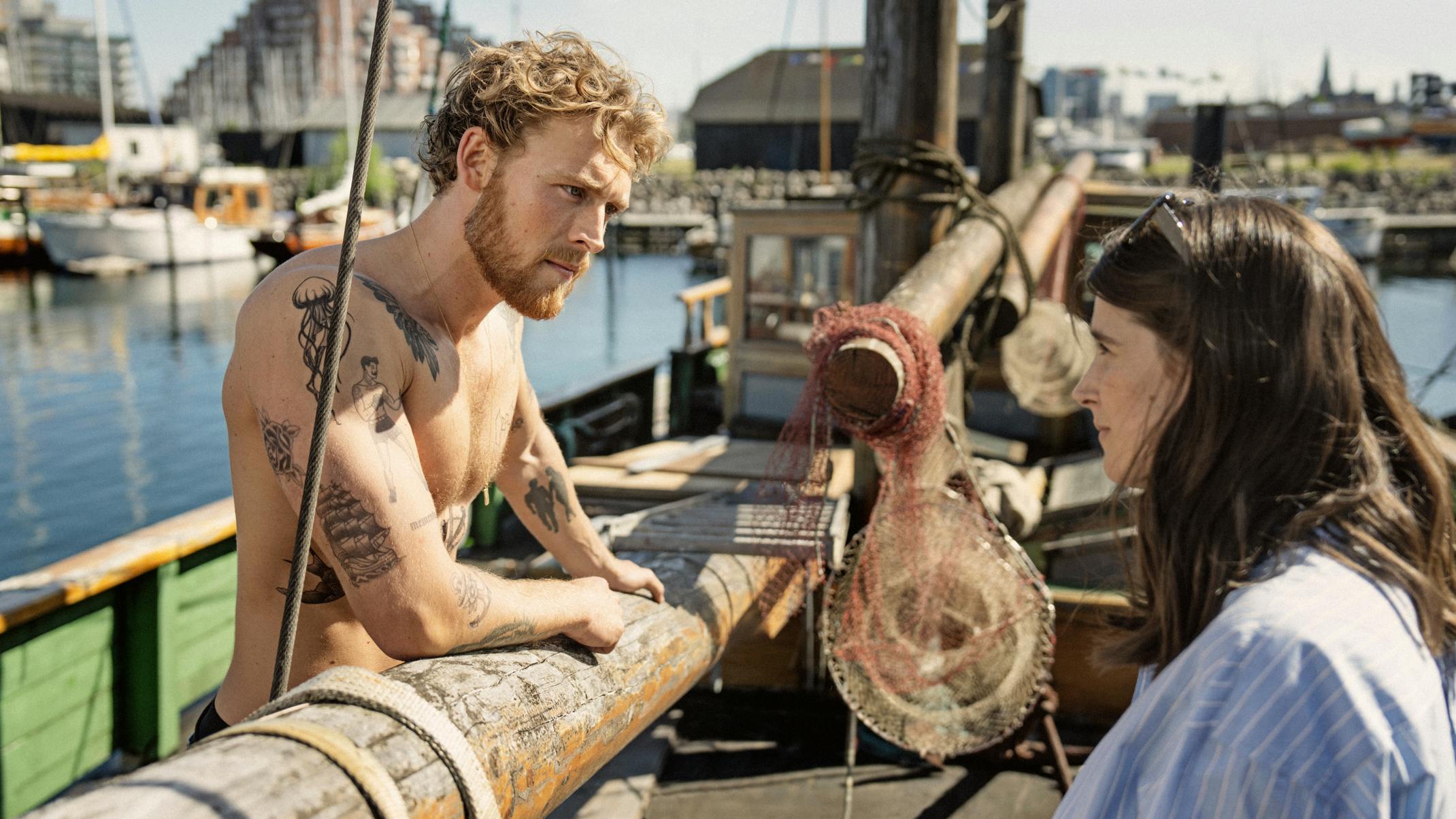Christopher spiller rollen som Elliot i "A Beautiful Life".