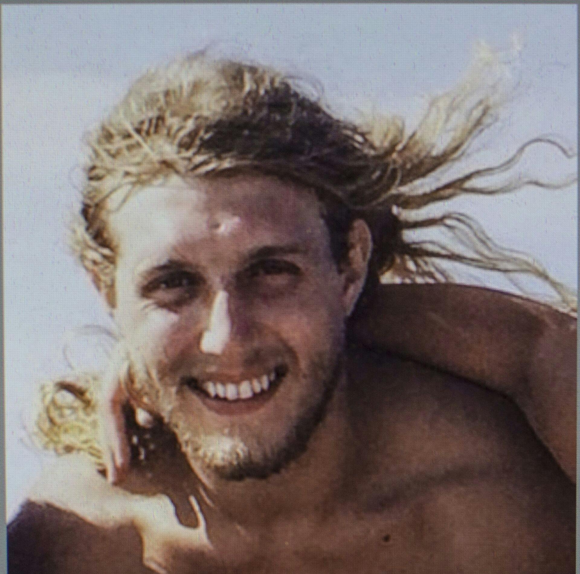 Patrick før branden. 