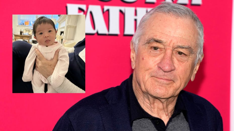 Hollywoodstjernen Robert De Niro har vist sin nyfødte datter frem – OG afsløret hendes navn.