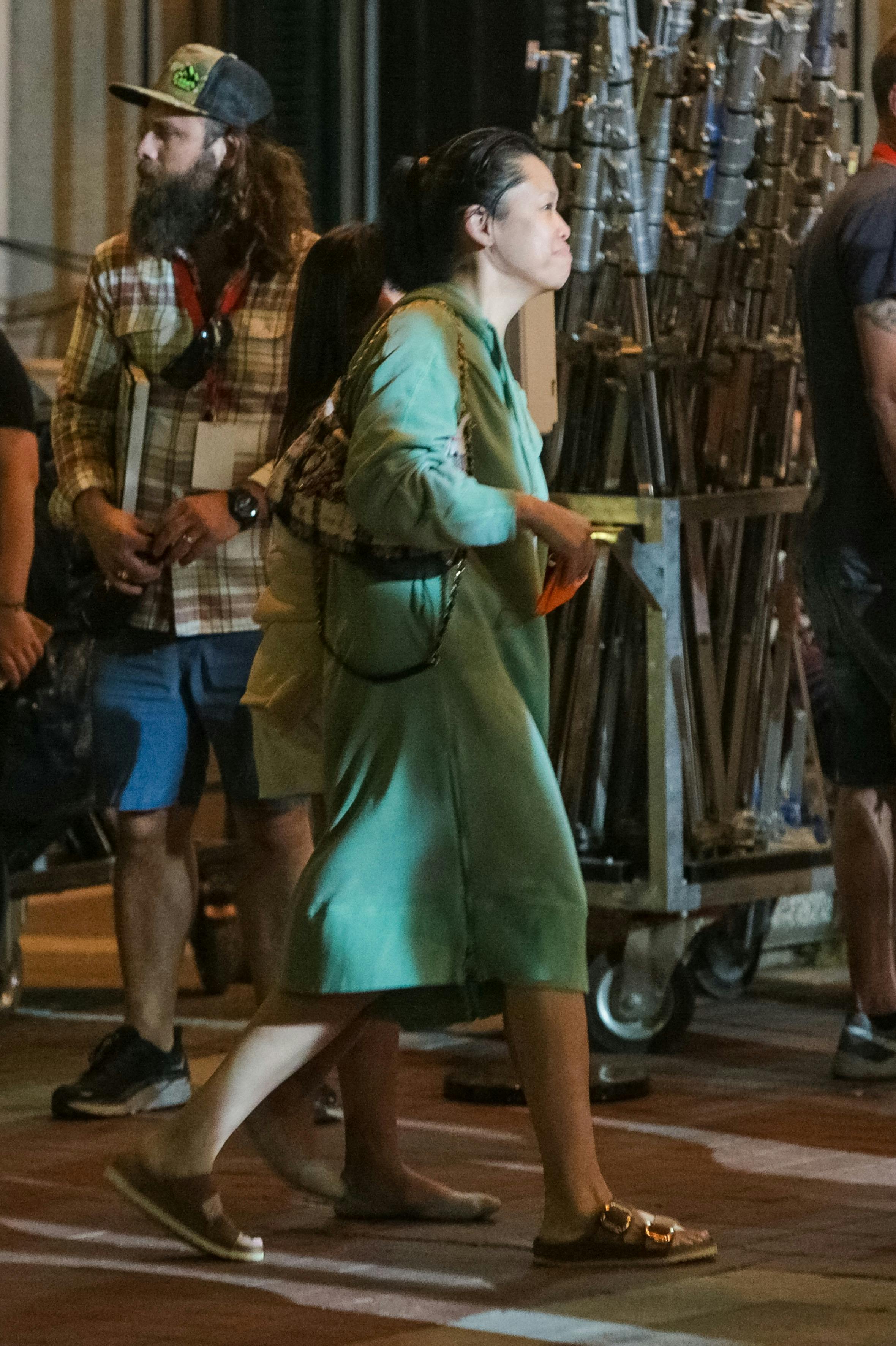 Tiffany Chen holdt skuespilleren med selskab på filmsettet, da han sidste år indspillede filmen "Tin Soldier"