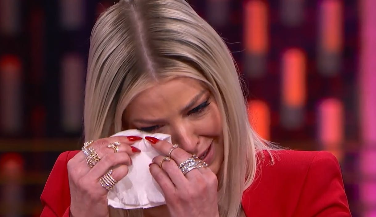 Ariana Madix brød sammen, da "Vanderpump Rules"-holdet var samlet.