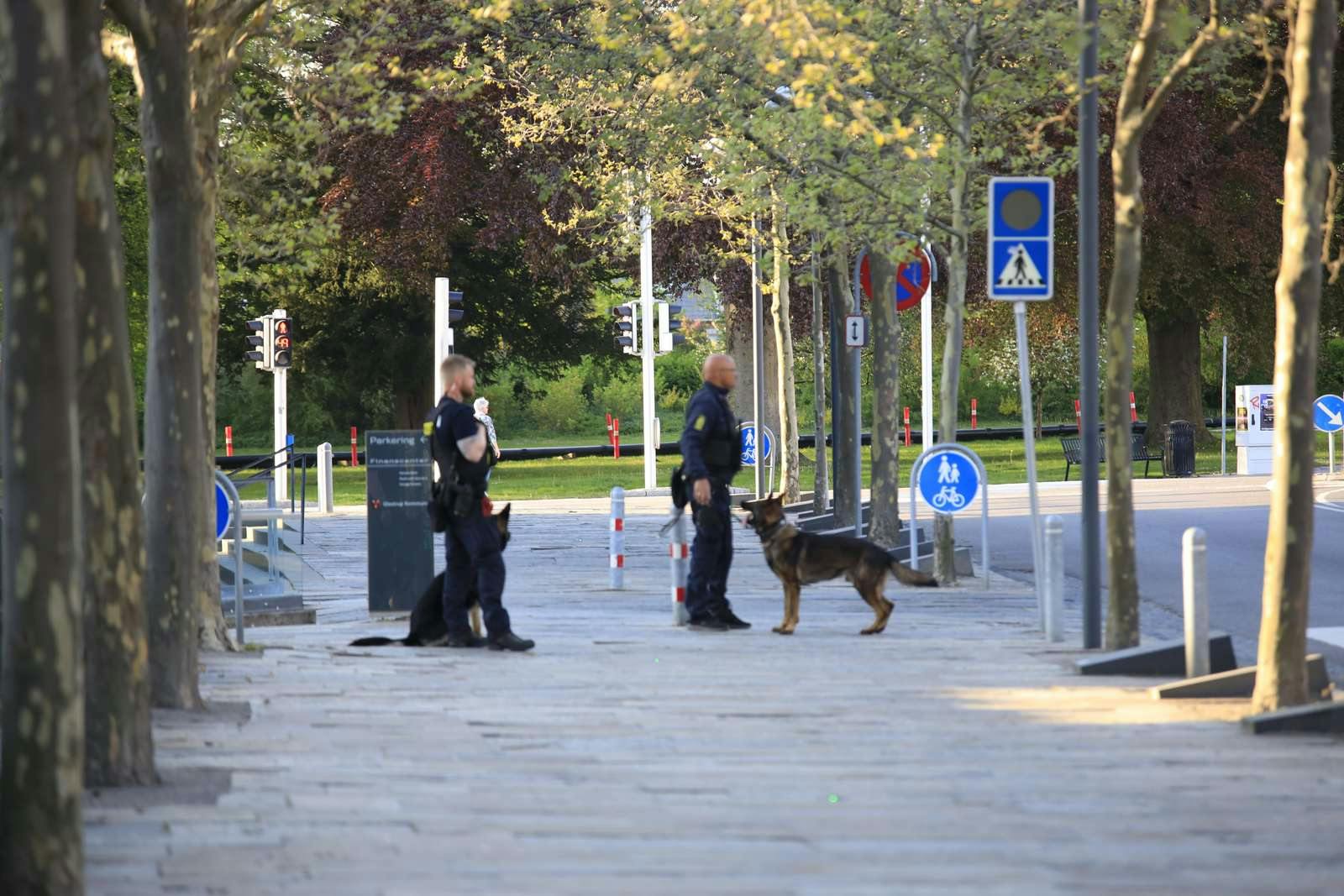 Politiet har været forbi Glostrup Station for at se til tingene, men de har ikke hørt fra eller set nogle tilskadekomne&nbsp;
