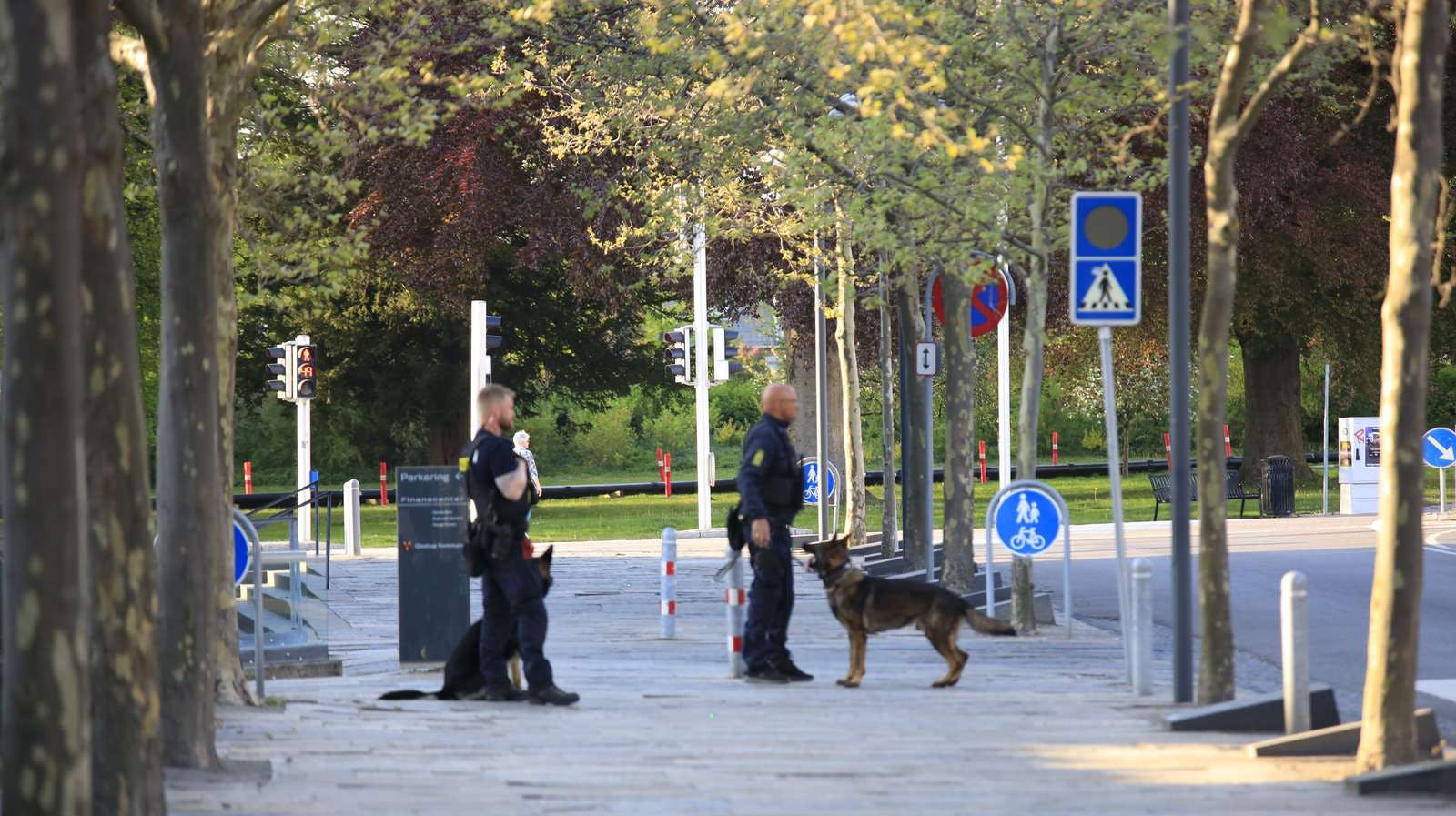 Politiet har været forbi Glostrup Station for at se til tingene, men de har ikke hørt fra eller set nogle tilskadekomne 