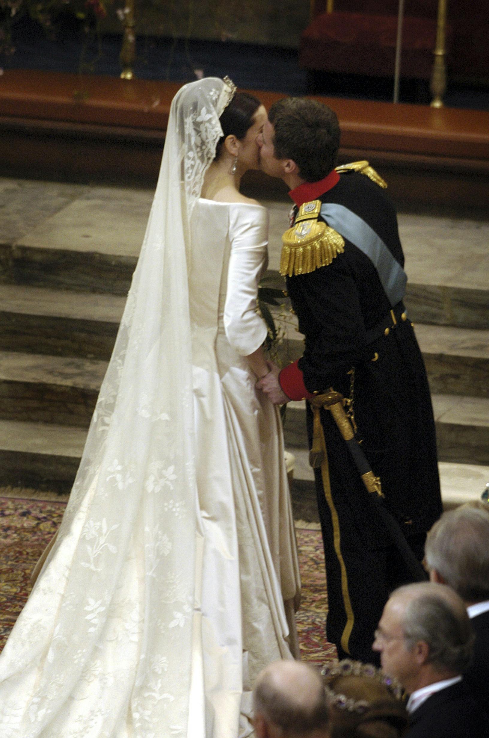 &nbsp;Frederik og Mary gav hinanden deres livs "ja" den 14. maj 2004.
