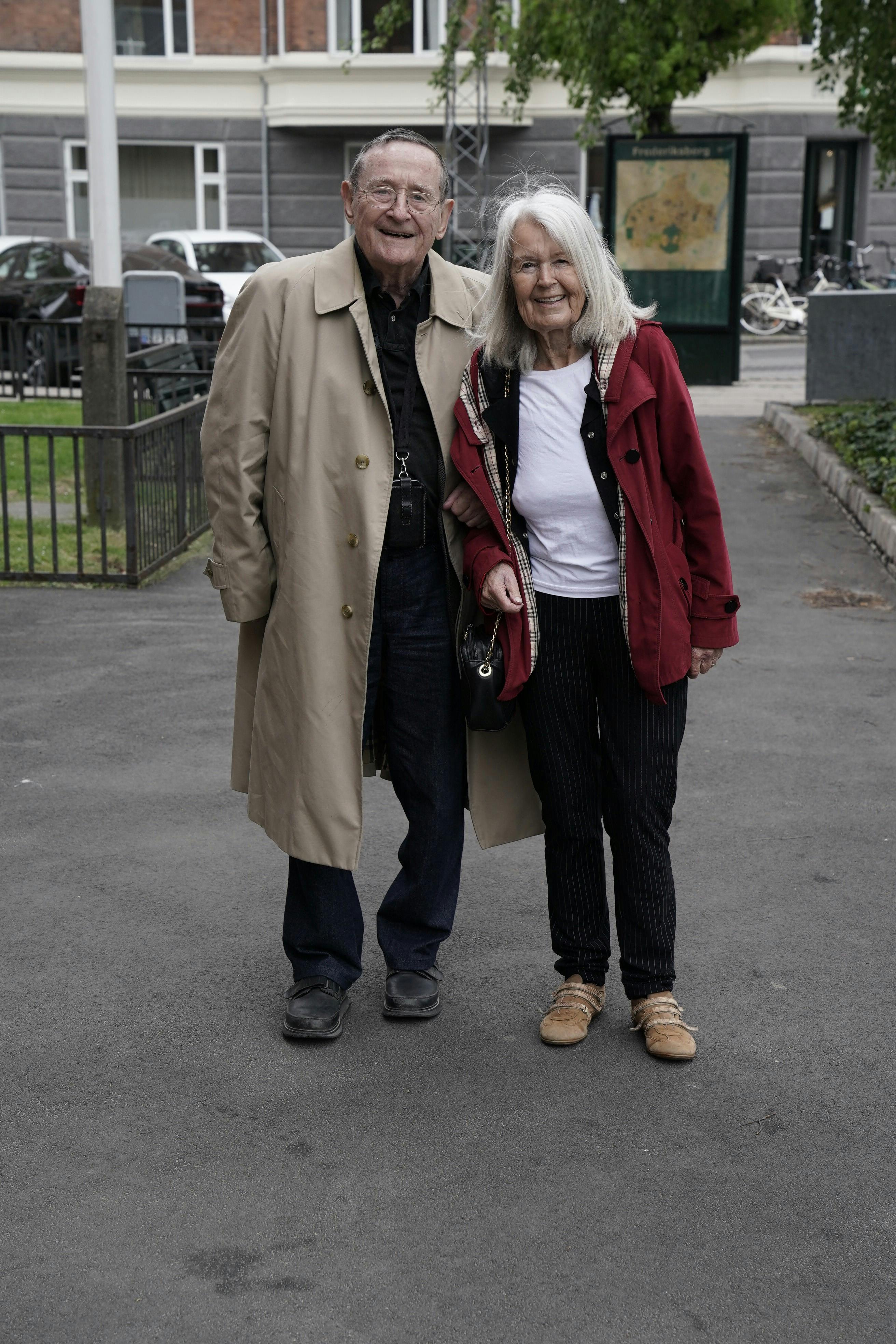 Preben og Bende Harris var sagde også et sidste farvel til Holger Perfort. 