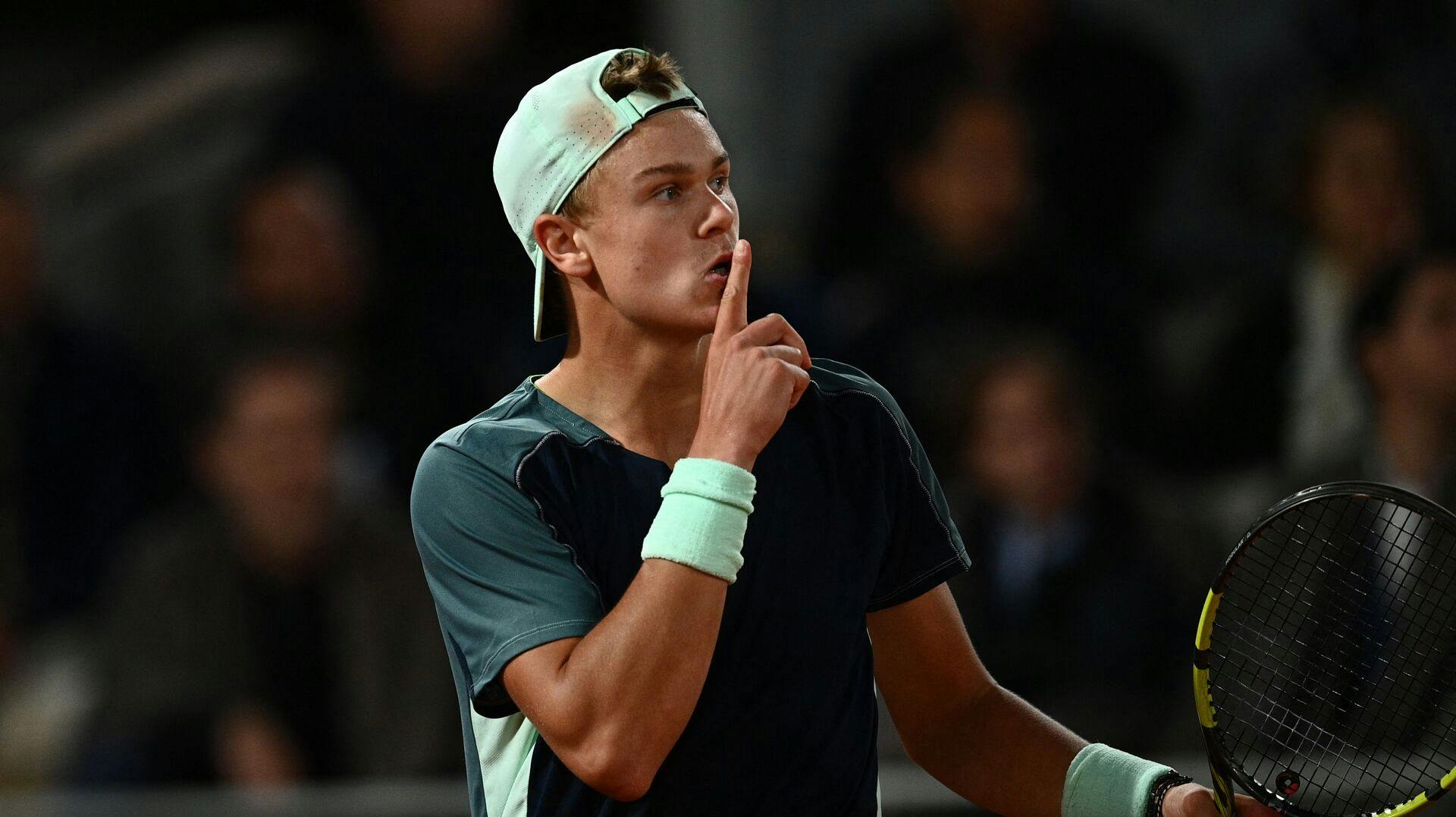 Holger Rune og Casper Ruud har lidt af en historie. 