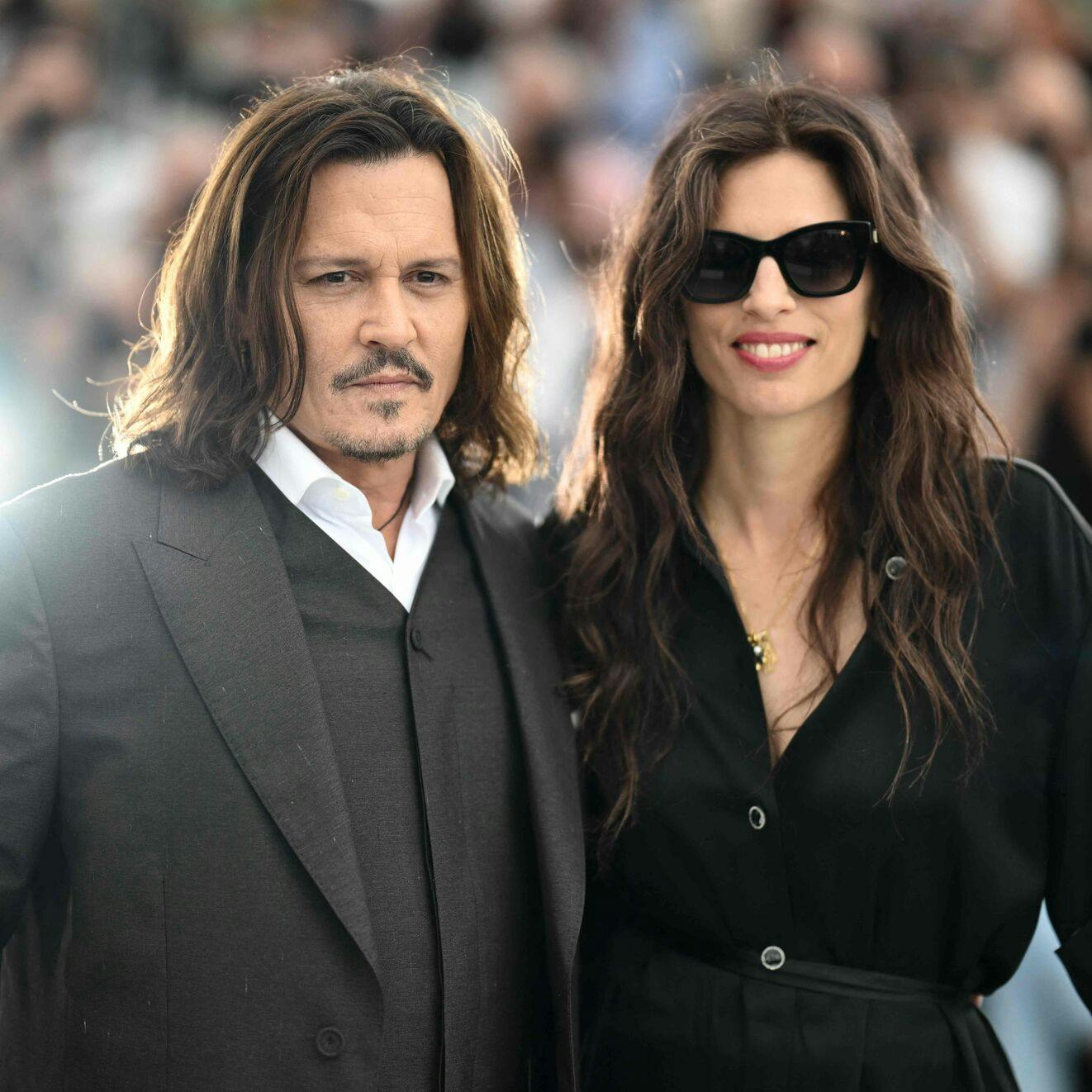 Johnny Depp og den franske skuespillerinde og instuktør Maiwenn til årets Cannes Film Festival.
