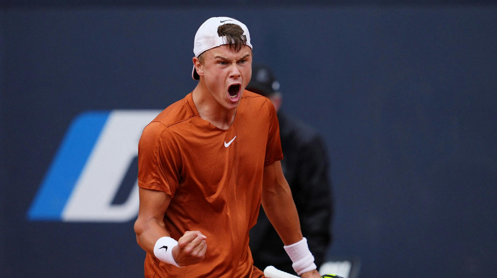 Holger Rune var suveræn i Rom.