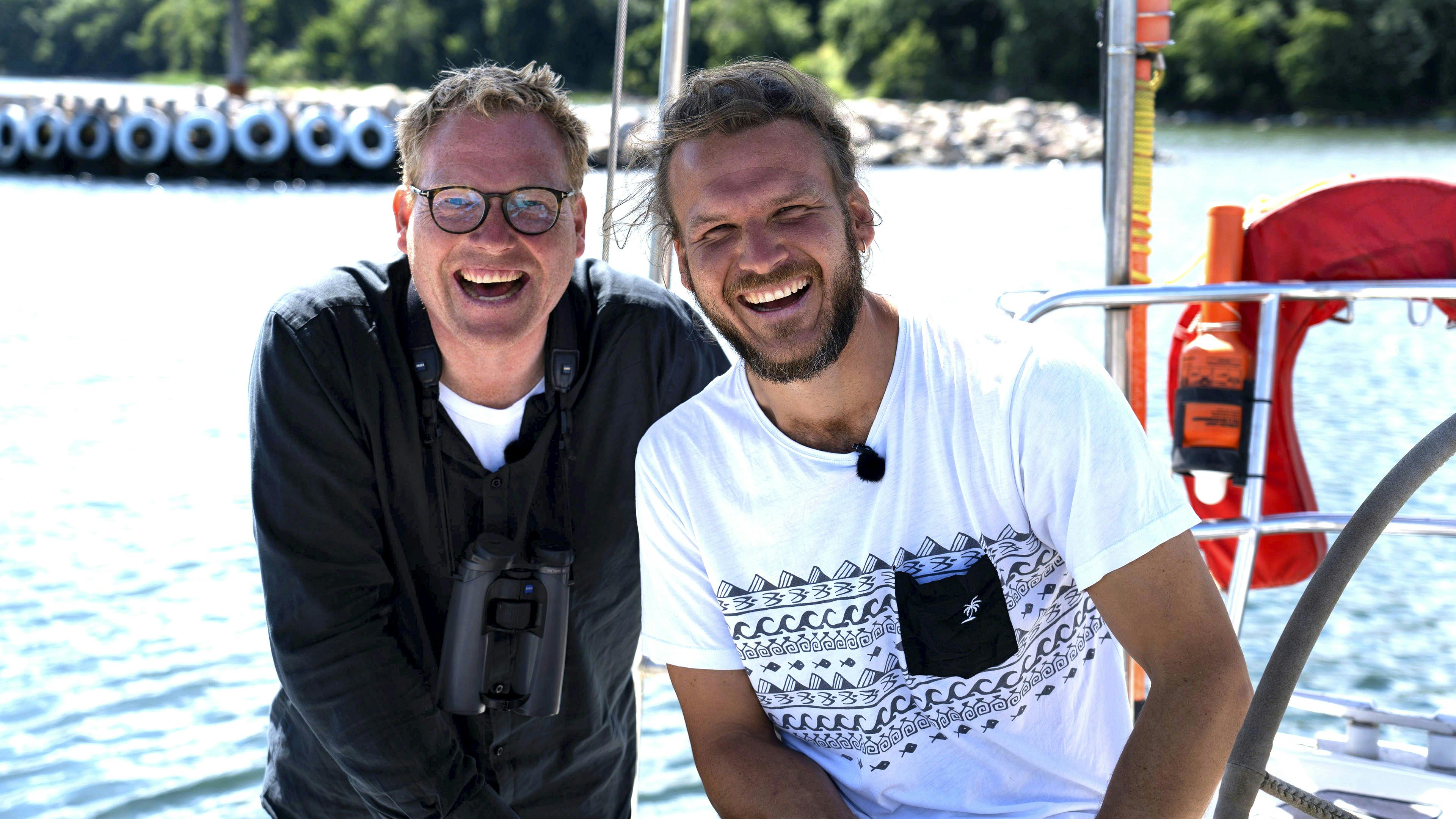 Selvom nogle af deres samtaleemner var noget tunge, var der også plads til smil og grin på Havana. 