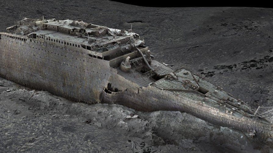 Banebrydende billeder viser, hvordan Titanic ser ud i dag – 111 år efter skibet sank på sin jomfrurejse. nbsp;