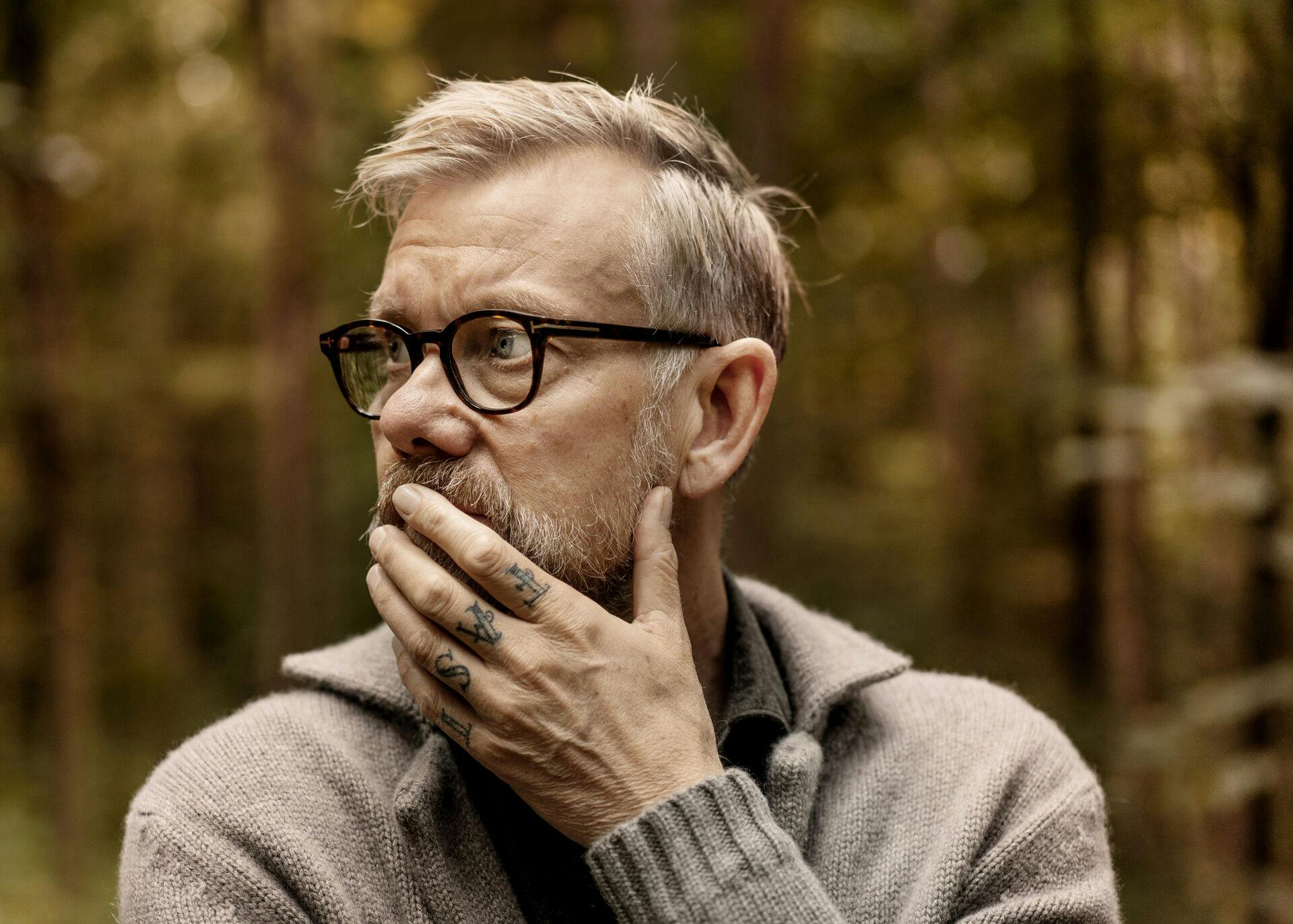 Casper Christensen lod følelser få frit spil i programmet "I hjernen på stjernen"&nbsp;