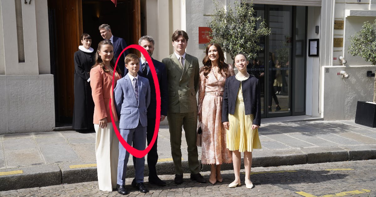 Grev Henriks konfirmation i Paris 18. maj 2023