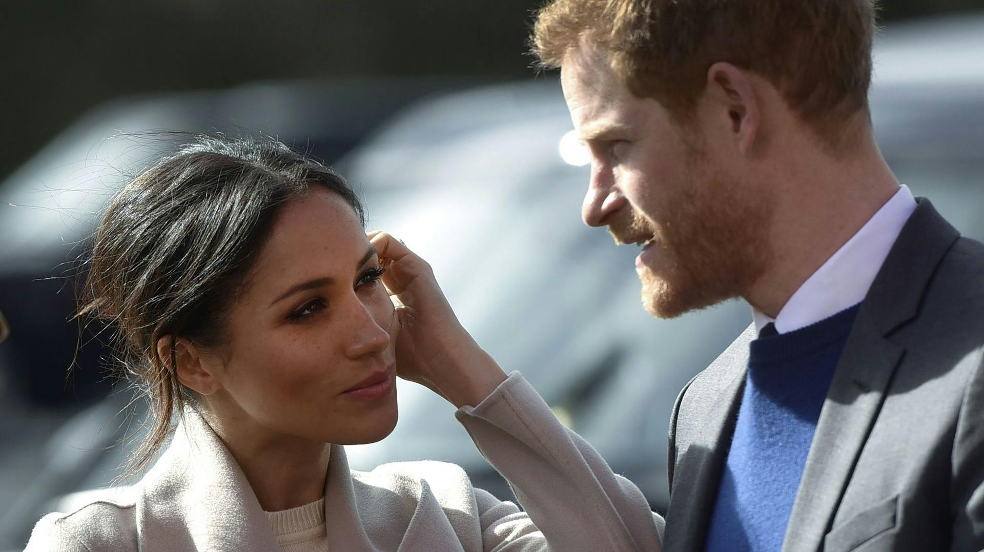 Meghan Markle og prins Harry befandt sig tidligere på ugen i en skræmmende biljagt.