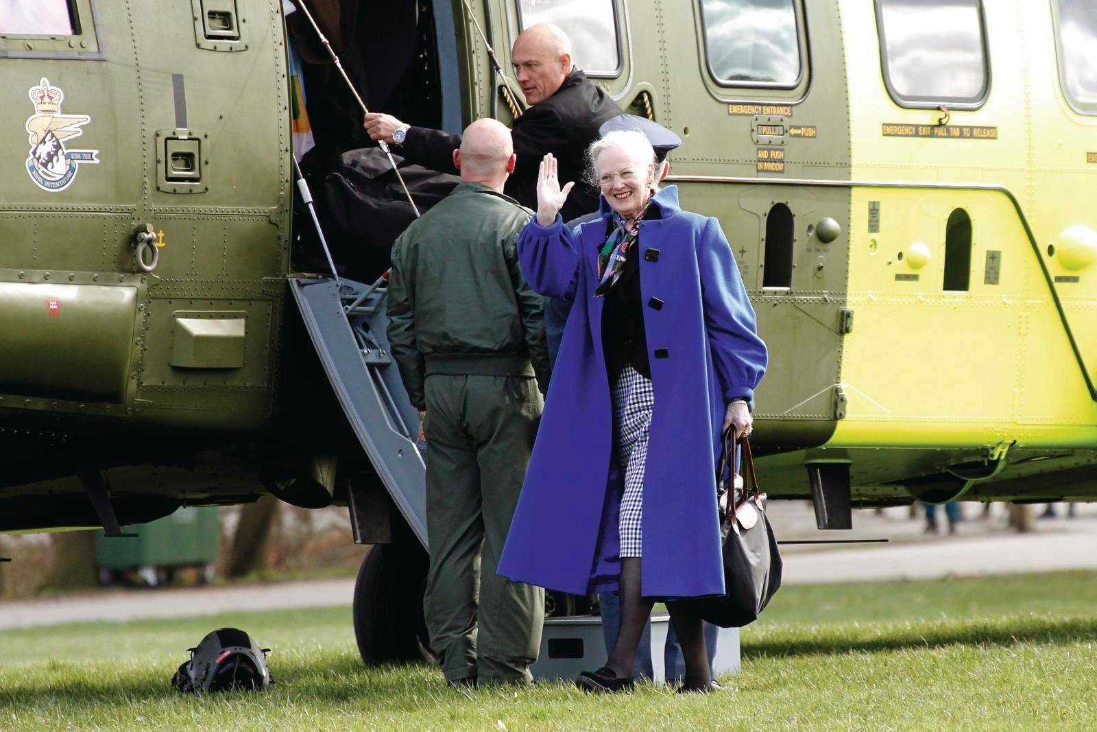Aktindsigten afslører, at dronning Margrethe flyver for flere millioner. 