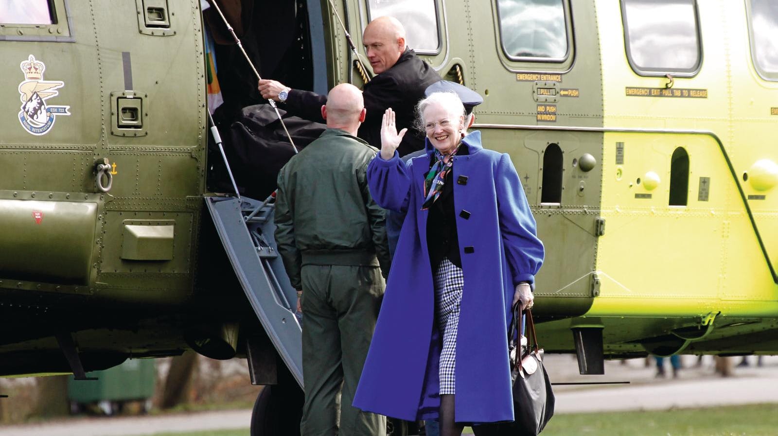 Aktindsigten afslører, at dronning Margrethe flyver for flere millioner.