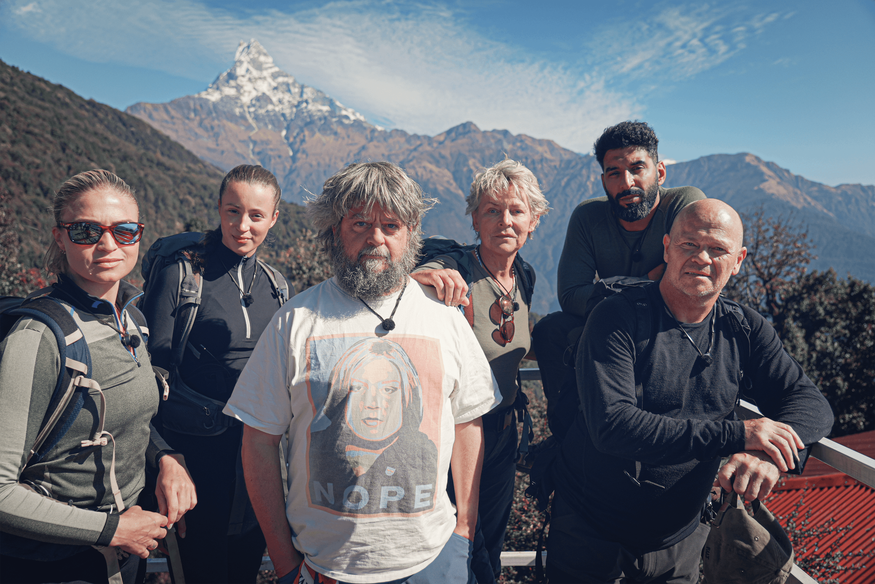 Christiane Schaumburg-Müller, Josephine Højbjerg, Anders Lund Madsen, Søs Egelind, Dulfi Al-Jabouri og Stig Tøfting