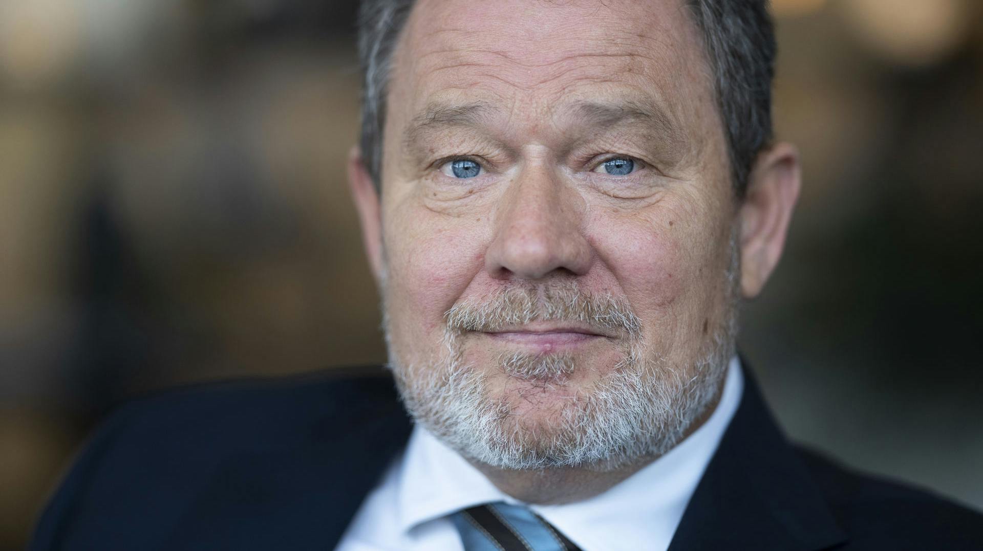 Jeppe Hedaa er 58 år gammel.