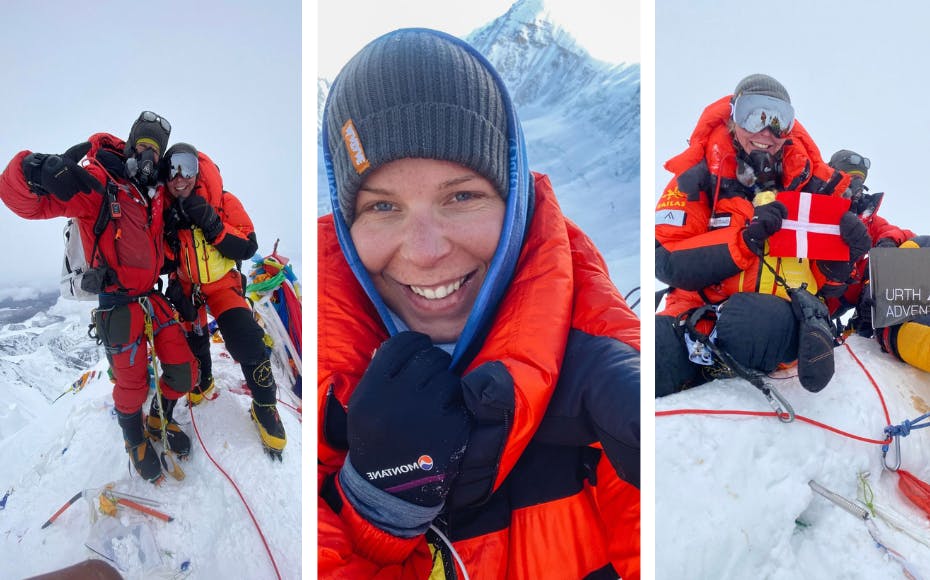Emma Østergaard er endt i historiebøgerne, efter onsdag morgen dansk tid nåede toppen af Mount Everest.&nbsp;