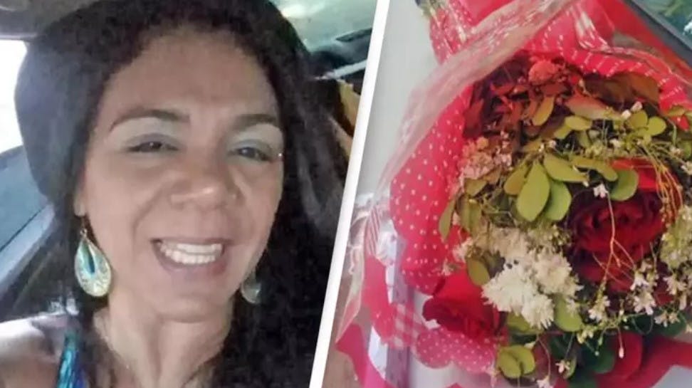 Lindaci Viegas Batista de Carvalho døde, efter hun fik blomster og chokolade fra en ukendt person.