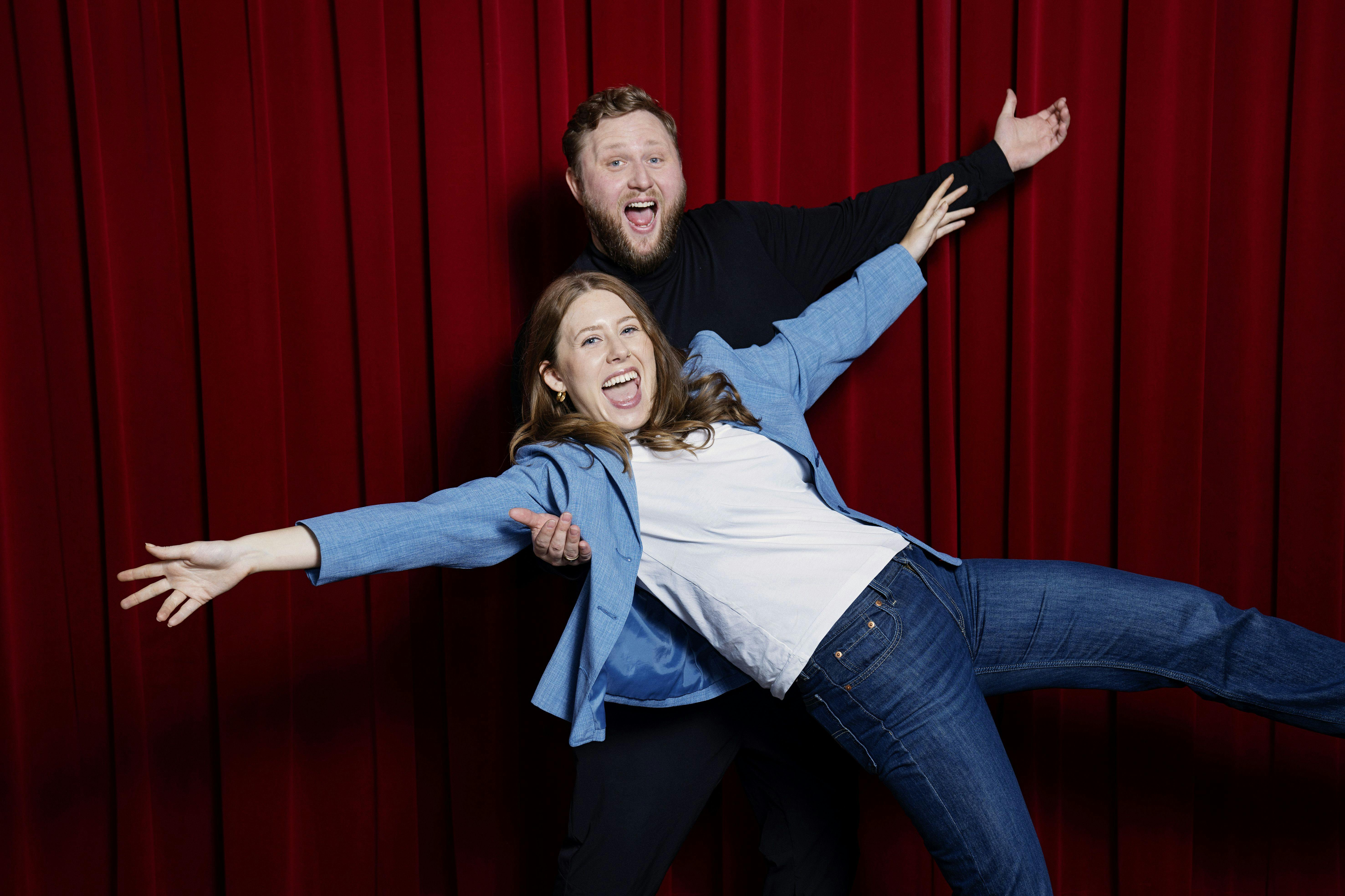 "Curlingklubben" har for alvor sat de to værter på danmarkskortet.