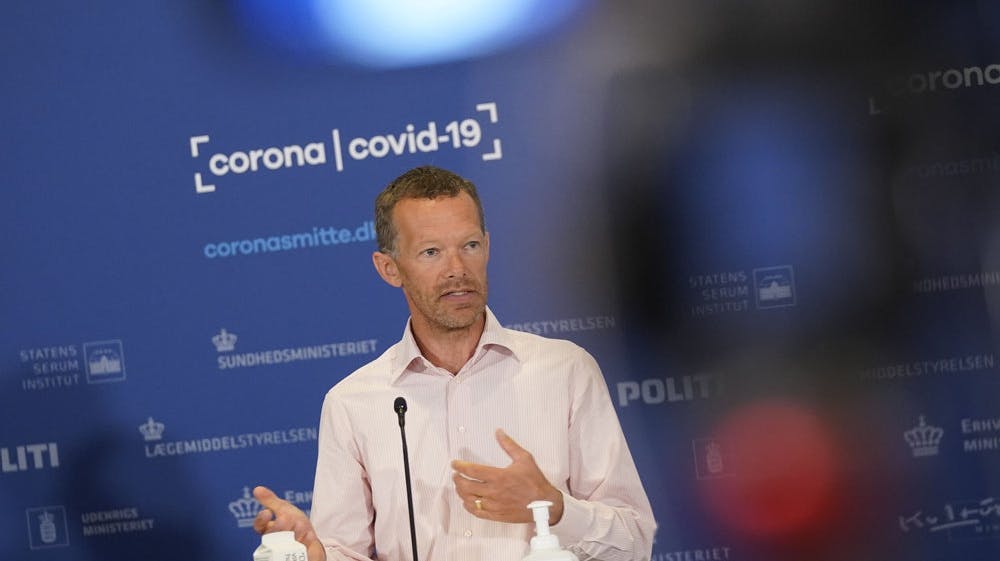 Som tidligere direktør for organisation og borgerservice i Udenrigsministeriet var Erik Brøgger Rasmussen ofte på tv under coronapandemien. (Arkivfoto).