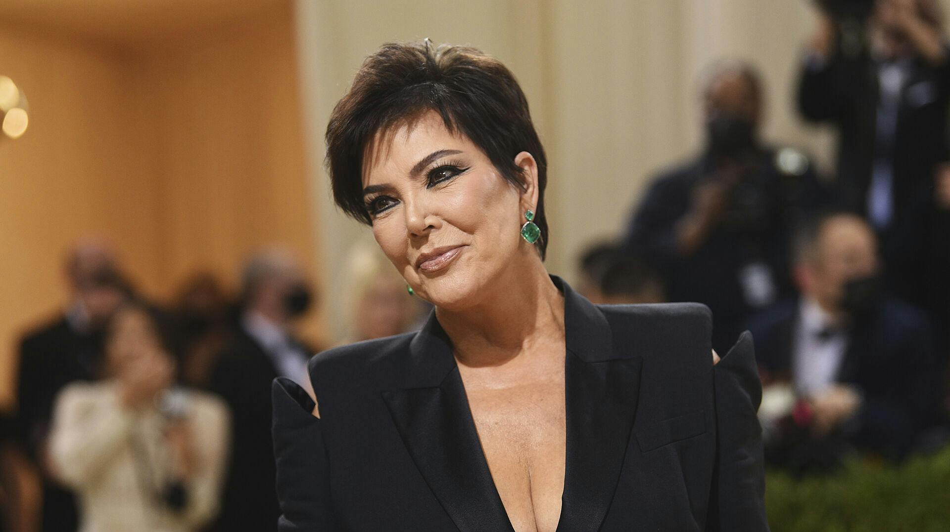Sådan så Kris Jenner ud tilbage i 2021. 
