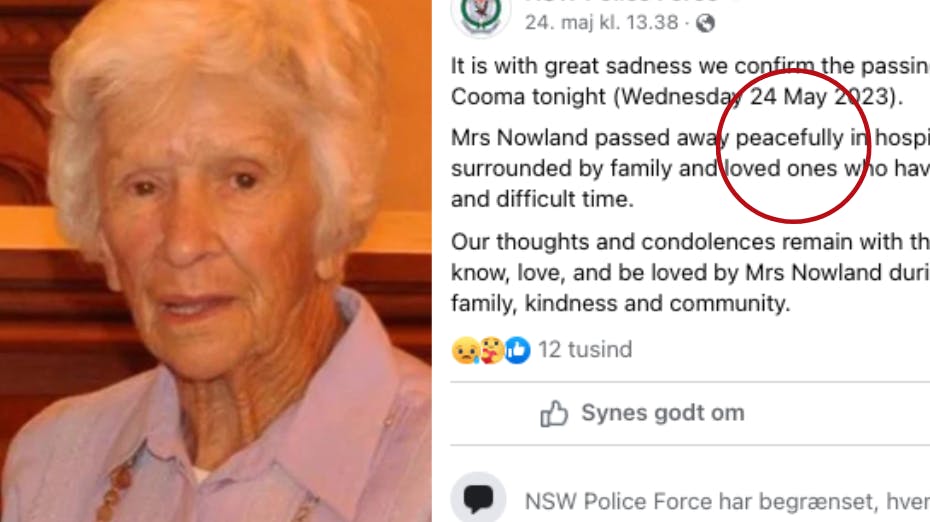 Den 95-årige oldemor Clare Nowland døde tidligere på måneden, efter hun var blevet ramt af en betjents skud fra en strømpistol.
