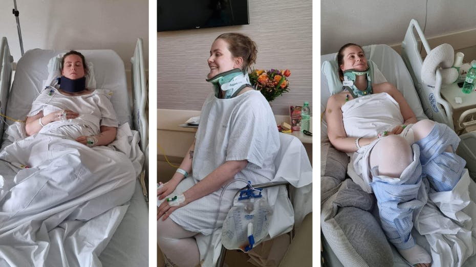 Cecilie gennemgik 17. maj en syv timer lang operation, der har givet hende livet tilbage. 