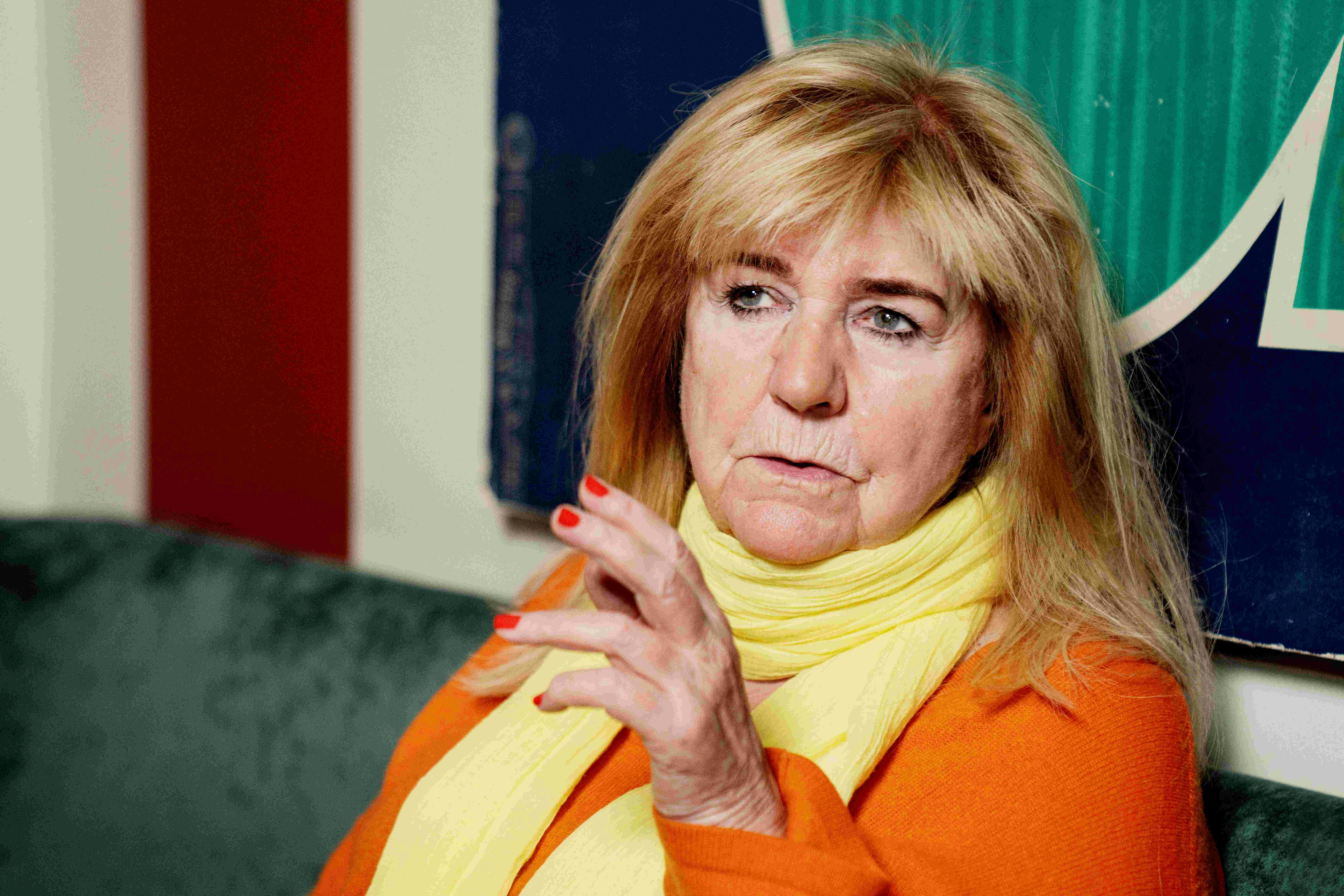 Ulla Terkelsen frygter ikke døden. 