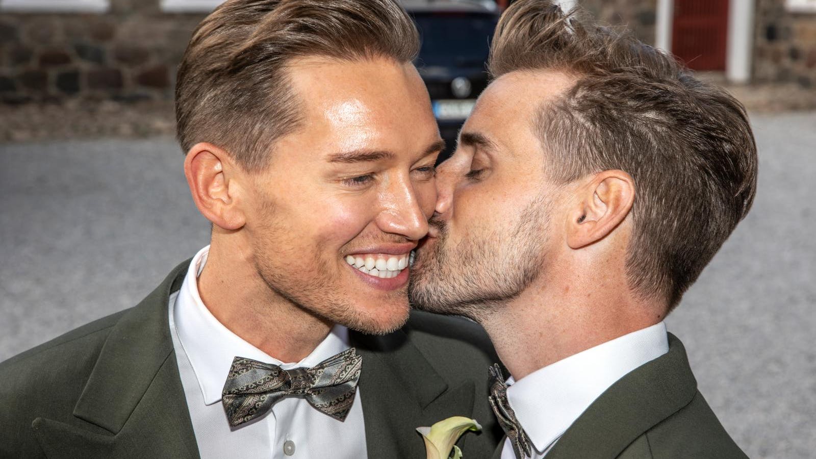 Frederik Haun og Morten Kjeldgaard sagde søndag ja til hinanden.