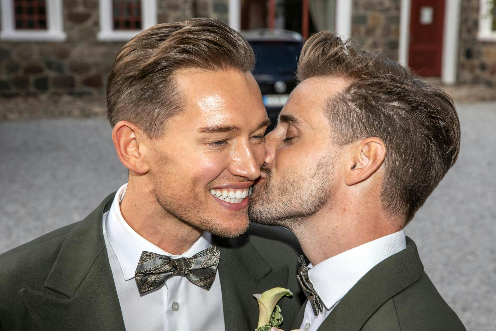 Frederik Haun og Morten Kjeldgaard sagde søndag ja til hinanden.