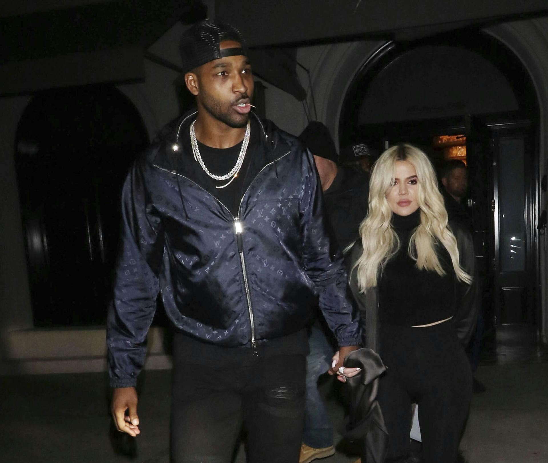 Khloé Kardashian og Tristan Thompson