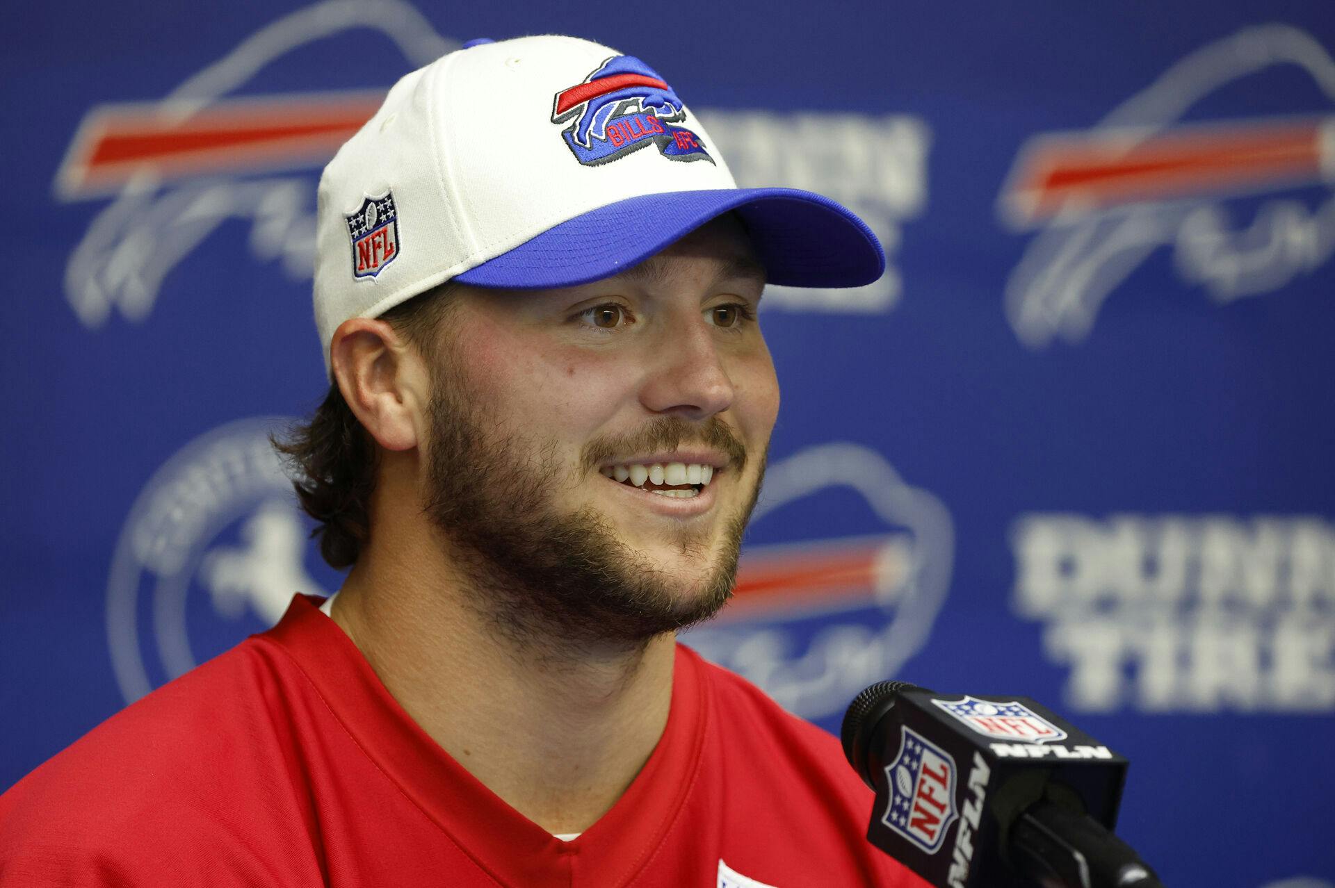 Buffalo Bills-quarterback Josh Allen.