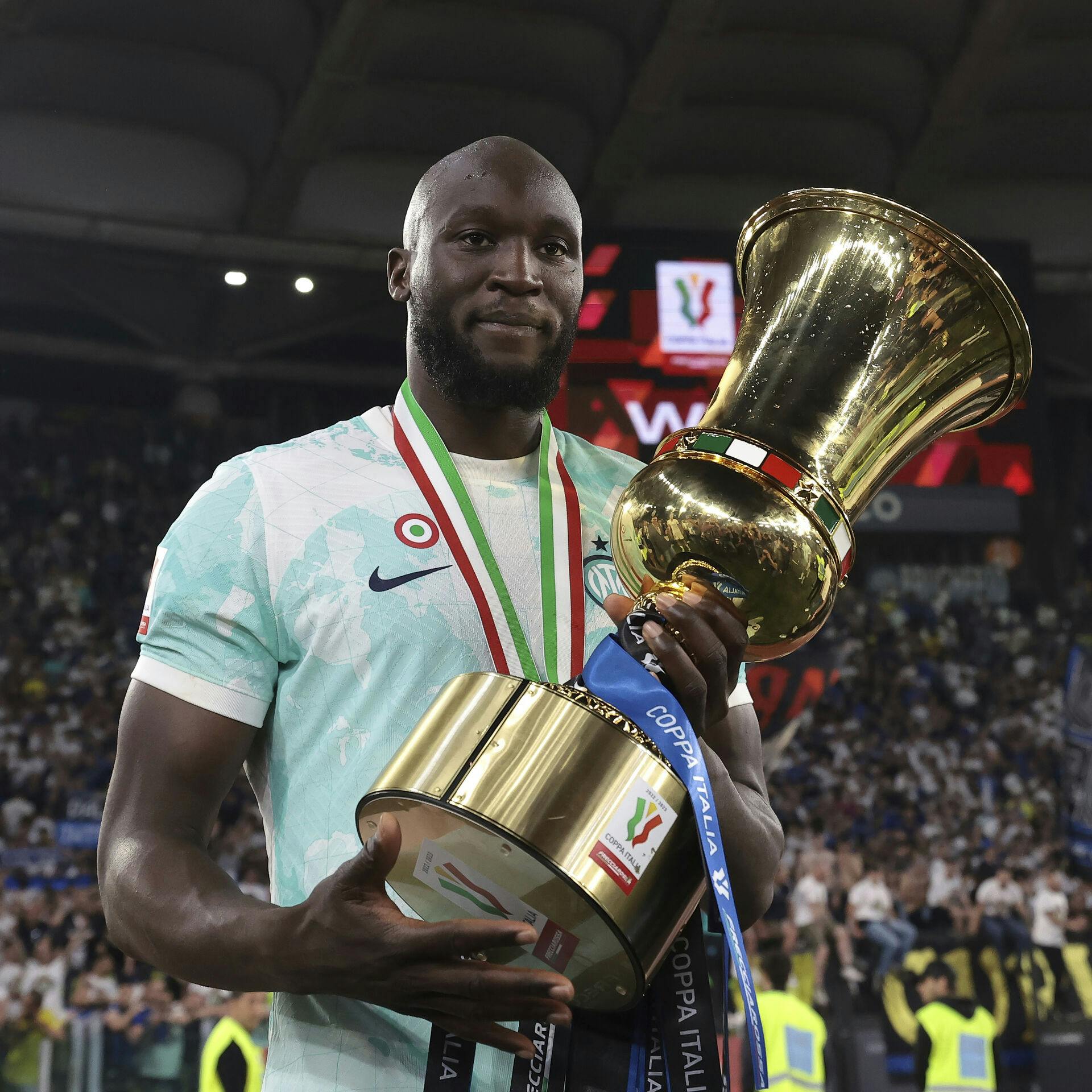 Inter og Romelu Lukaku vandt for nyligt den italienske Super Cup.