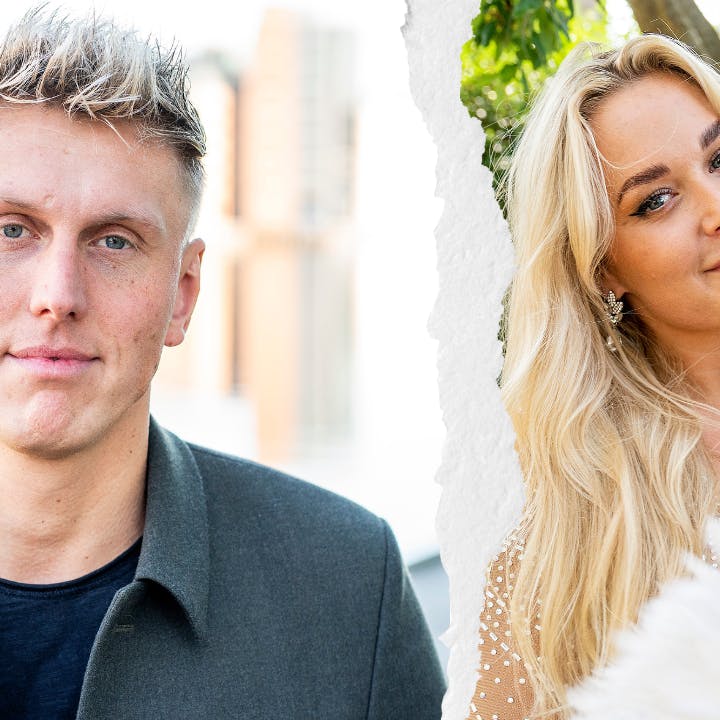 Mathias Hjort er iskold over for søsteren, Louise Hjort.