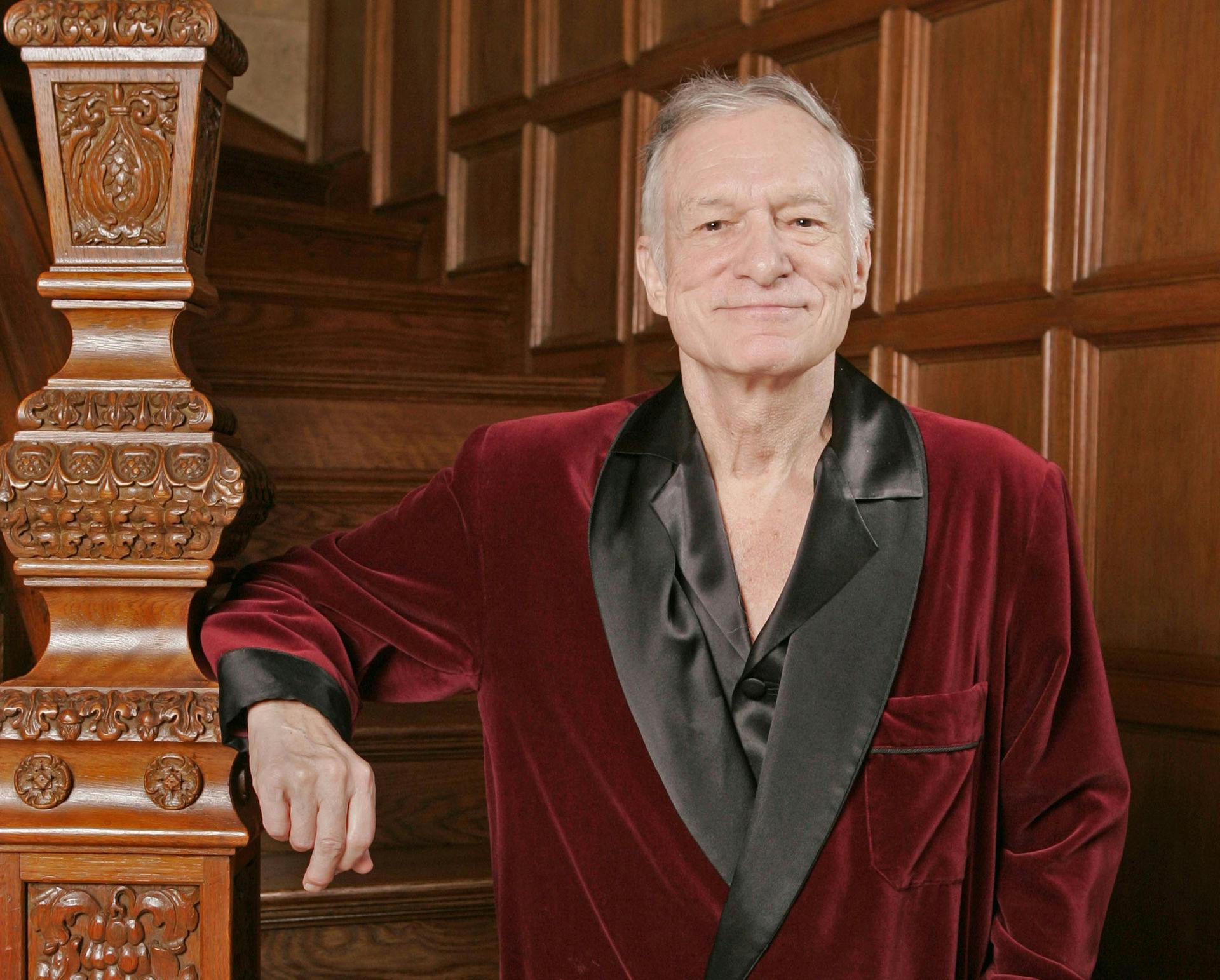 Hugh Hefner døde i 2017 i en alder af 91. 