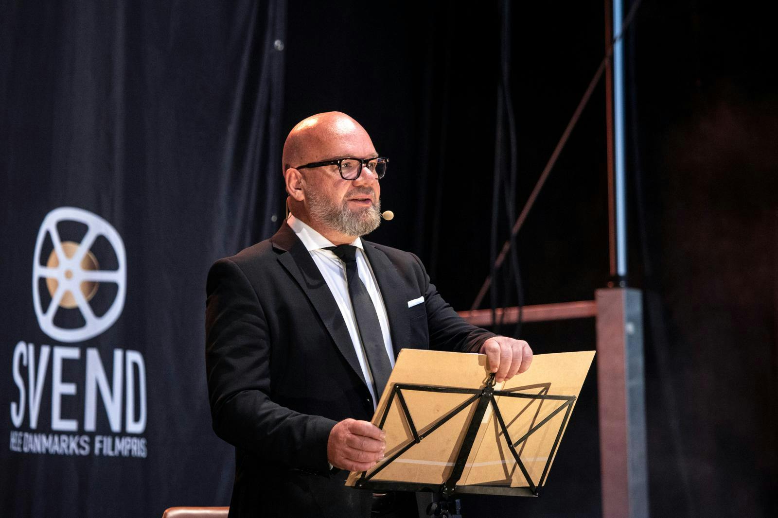 Lars Hjortshøj havde også sidste år fornøjelsen af at styre prisuddelingen.