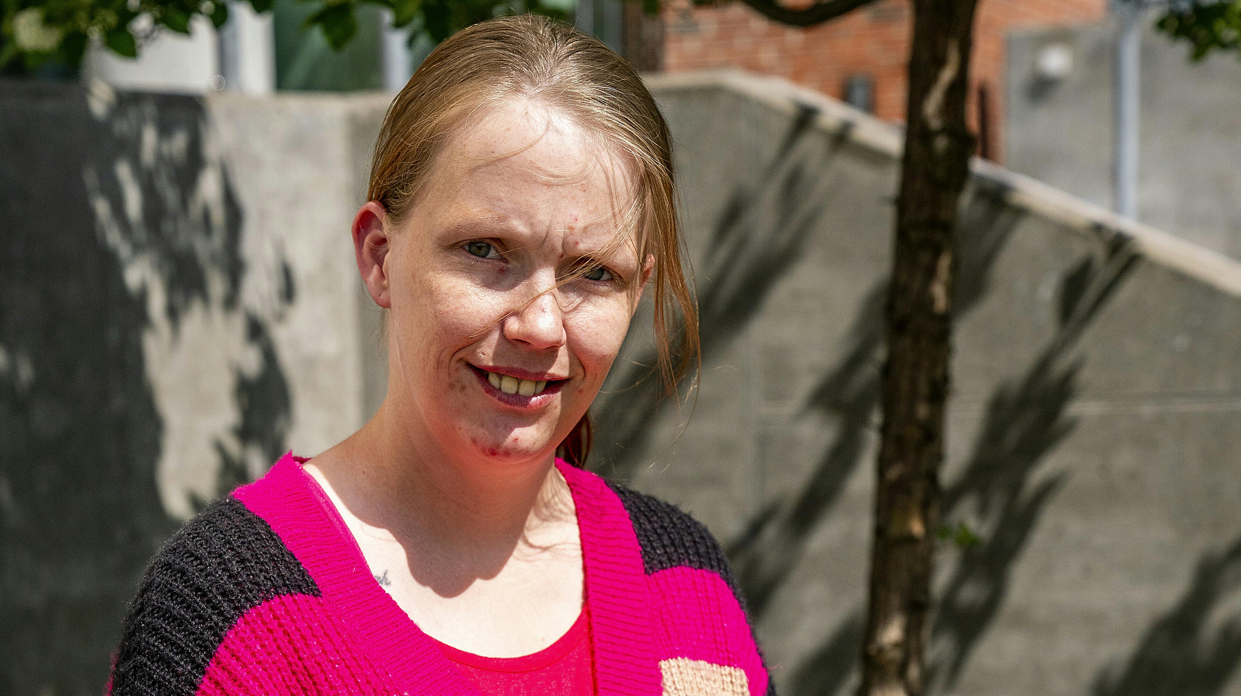 SE og HØR mødtes i dag med Natascha Linea, efter hun havde været til et møde i Ankestyrelsen. 