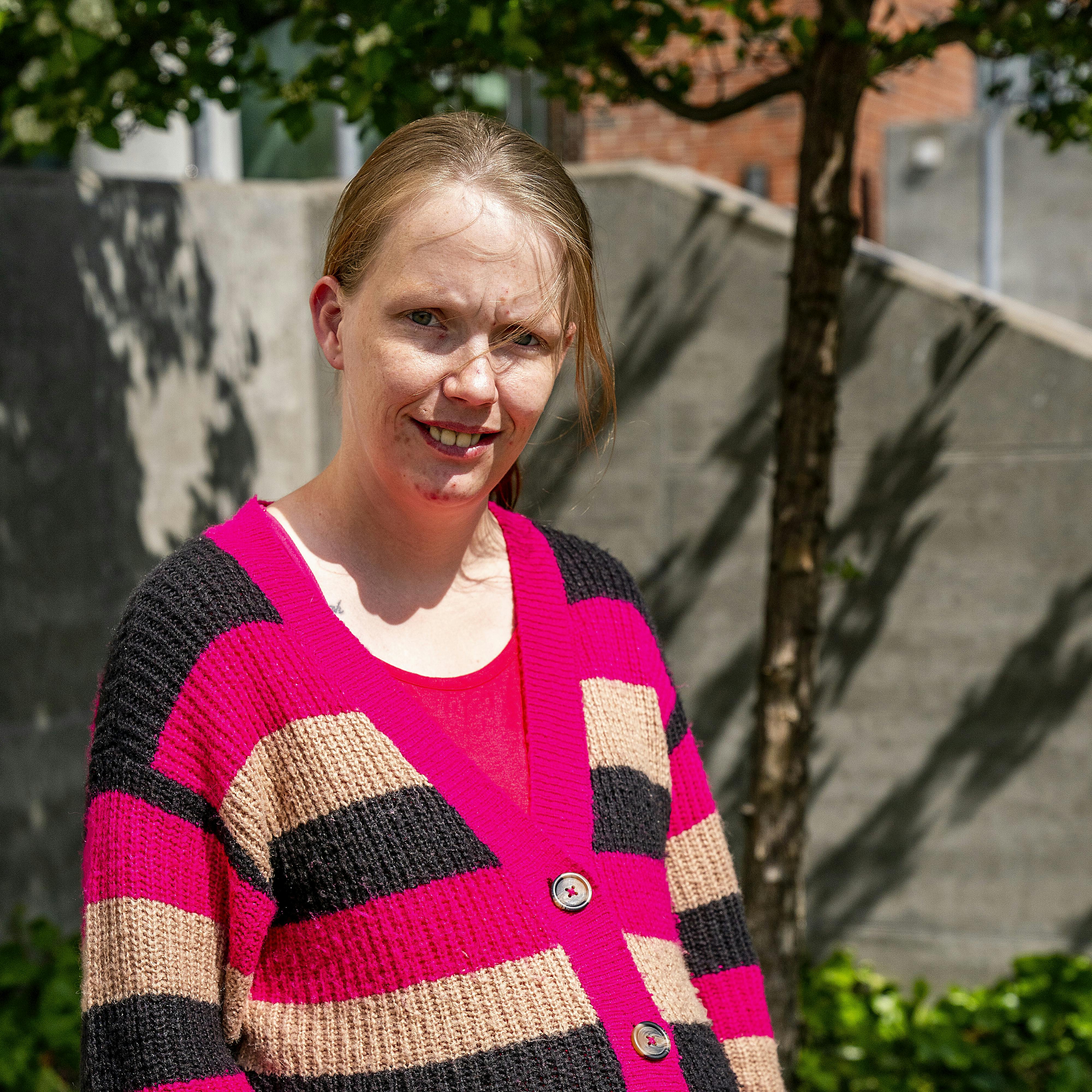 SE og HØR mødtes i dag med Natascha Linea, efter hun havde været til et møde i Ankestyrelsen. 