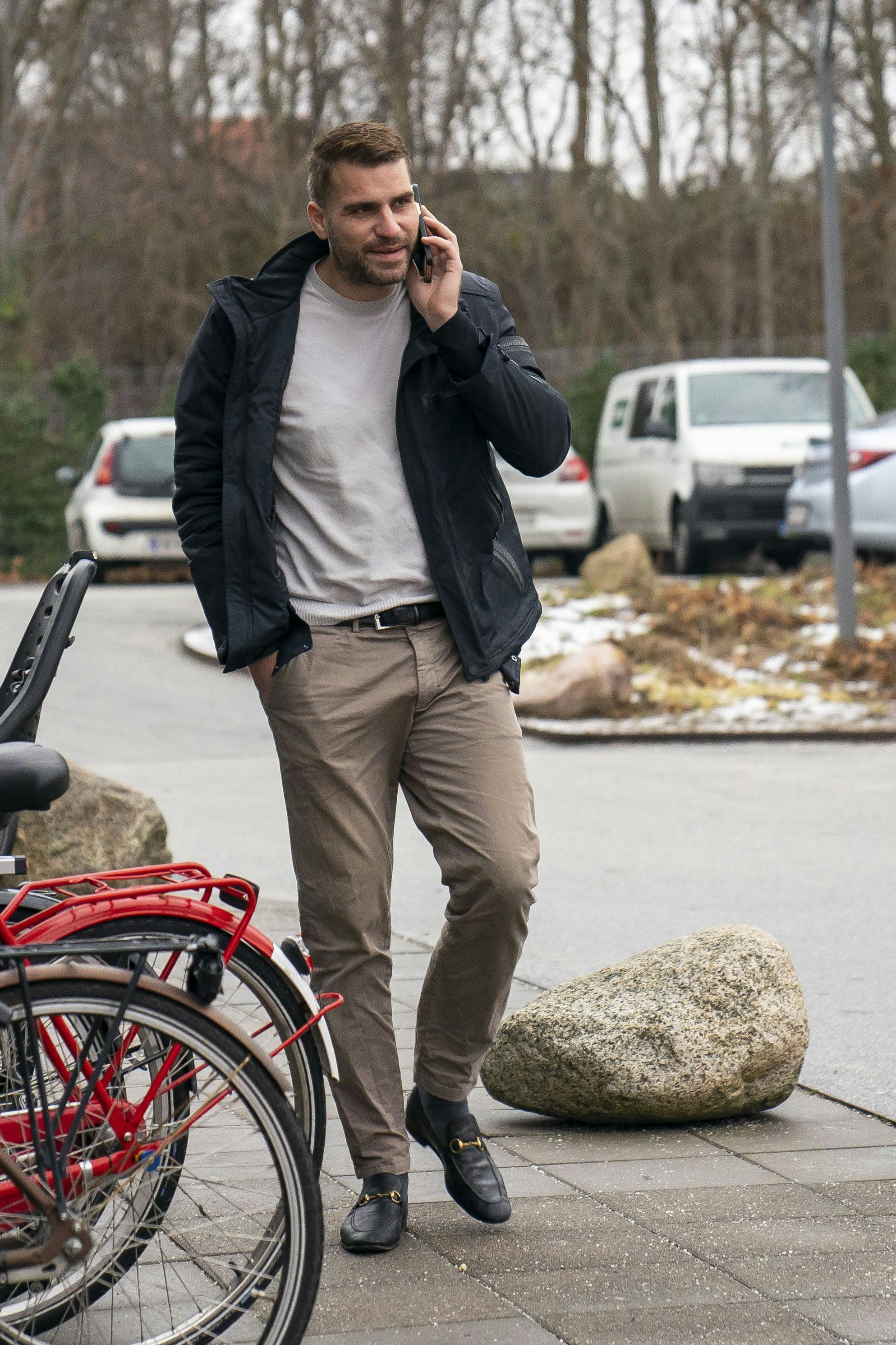 Mikkel Skelskov fotograferet i december 2022, hvor dramaet mellem ham og Amalie var på sit højeste. 