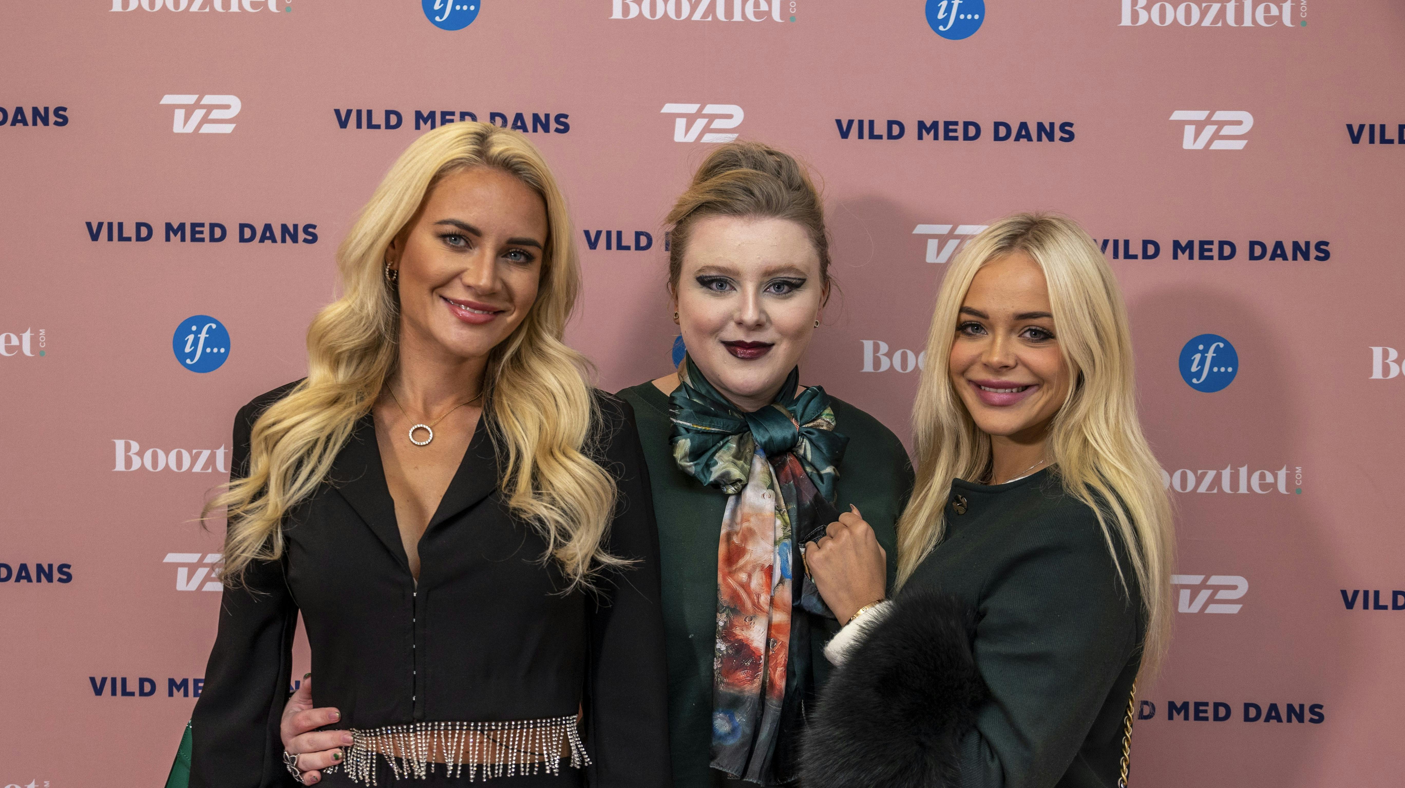 Fra venstre: Thalia Pitzner, Ophelia Pitzner og Elvira Pitzner.