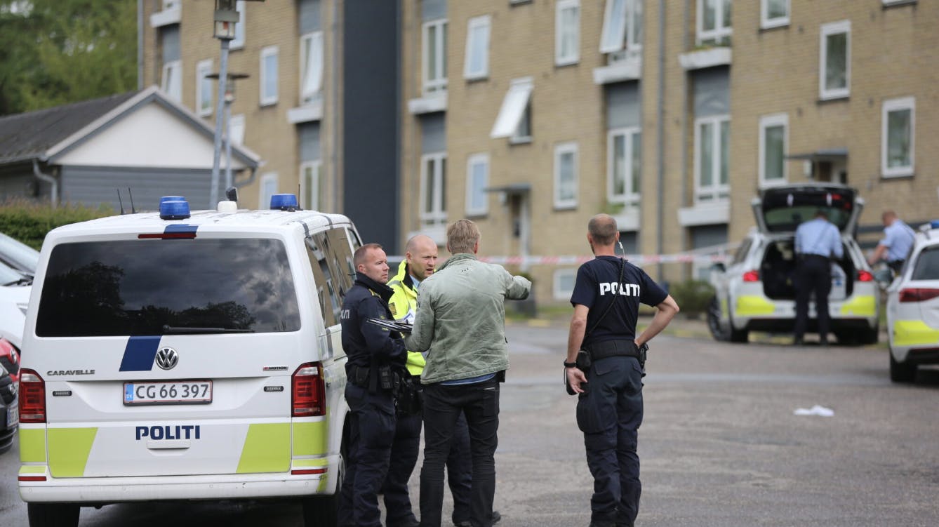 Kvinden blev fundet i en lejlighed i Kolding