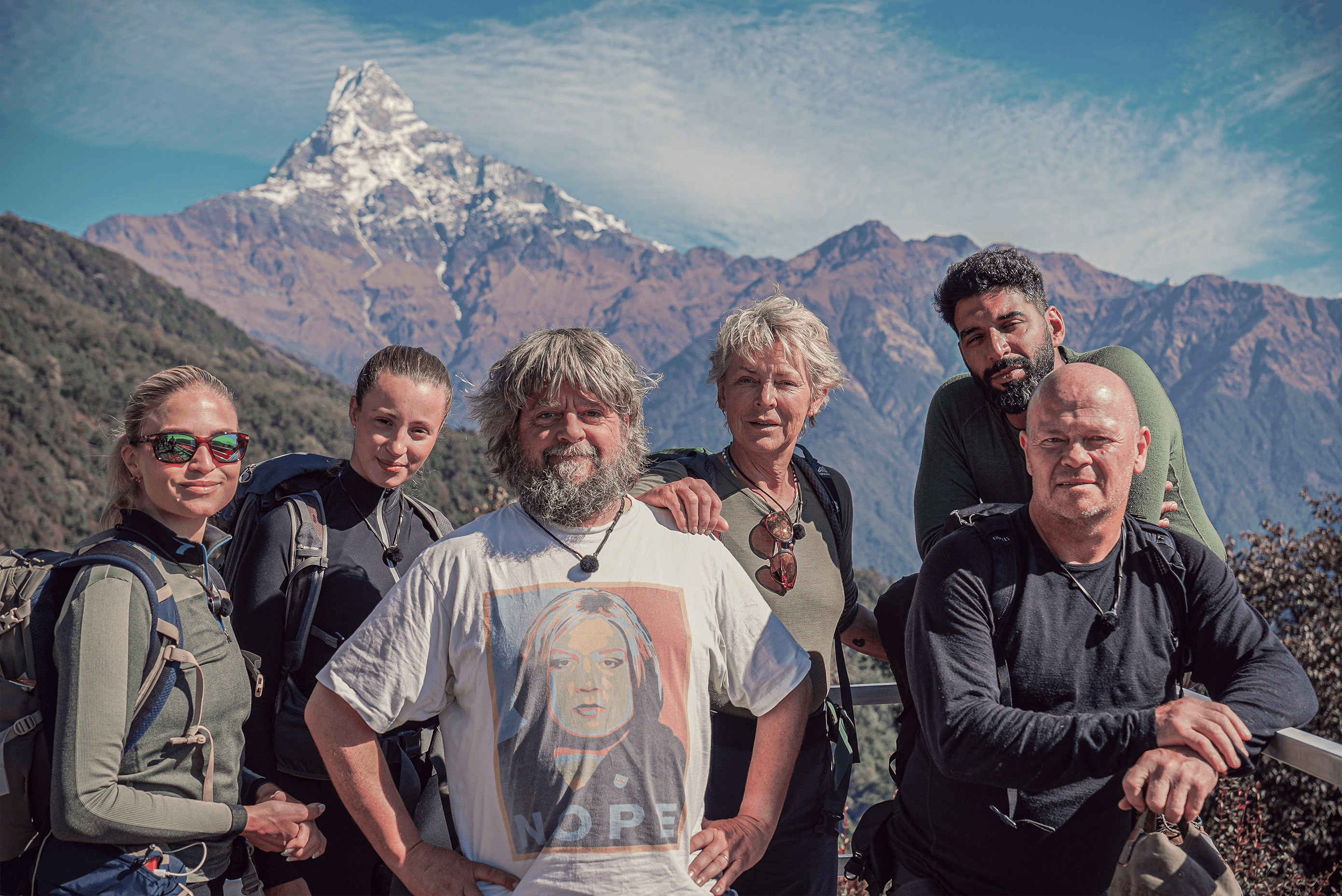 Christiane Schaumburg-Müller, Josephine Højbjerg, Anders Lund Madsen, Søs Egelind, Dulfi Al-Jabouri og Stig Tøfting