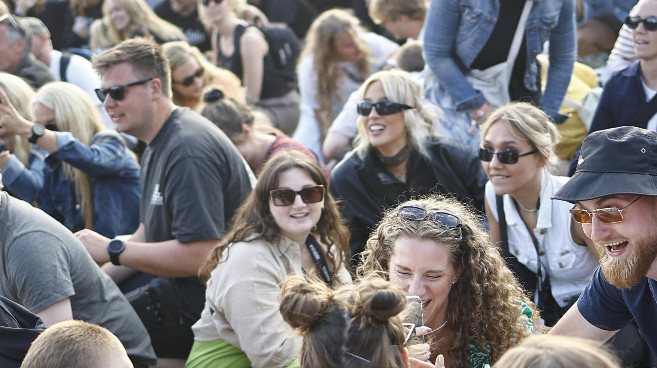 Der skulle mindre til for festivalgæsterne om fredagen, melder politiet.
