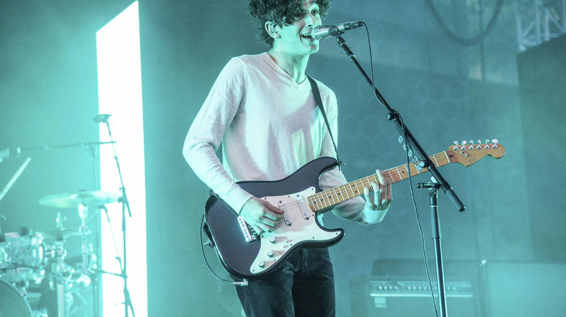 Matty Healy og resten af The 1975 gav koncert i Danmark i weekenden.