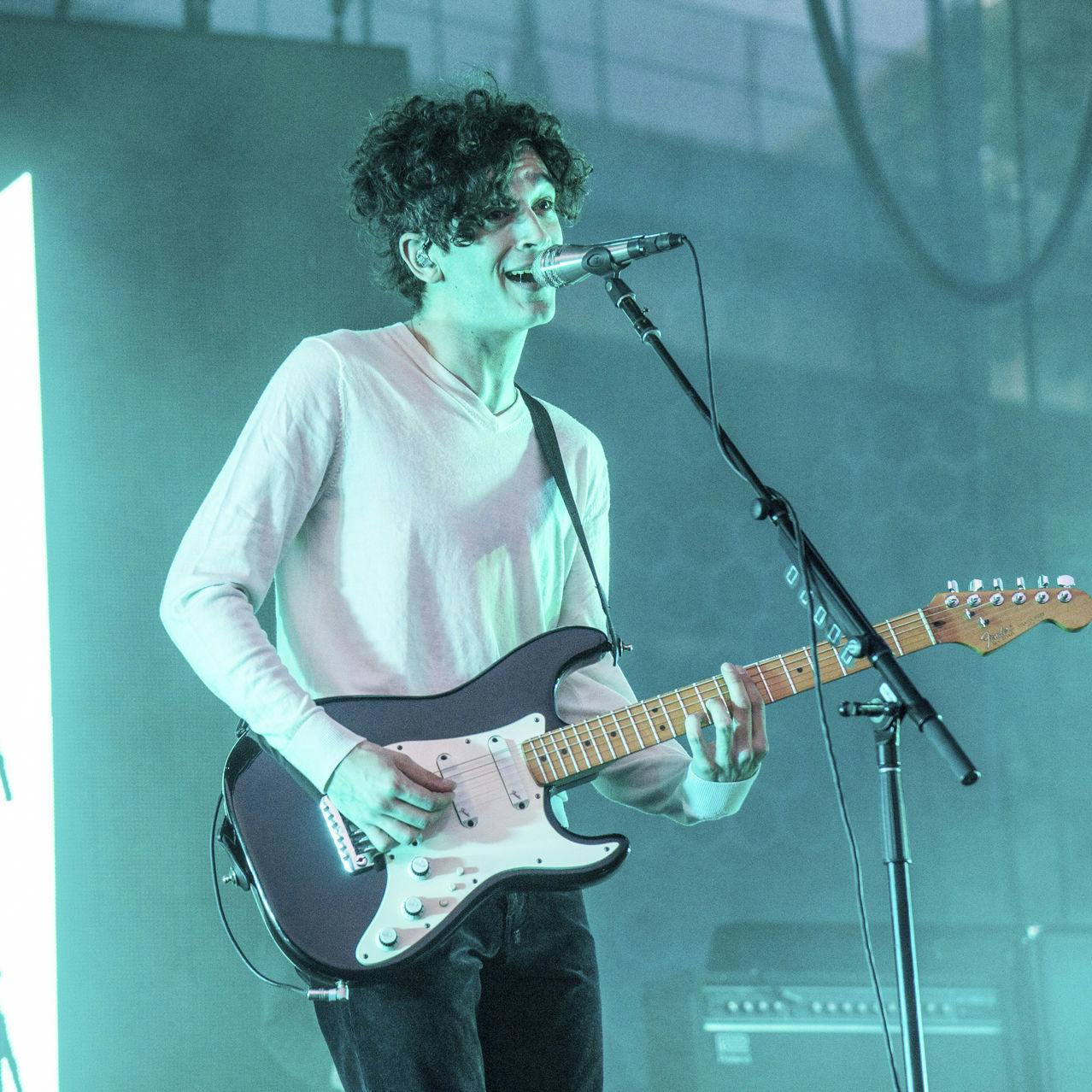 Matty Healy og resten af The 1975 gav koncert i Danmark i weekenden.