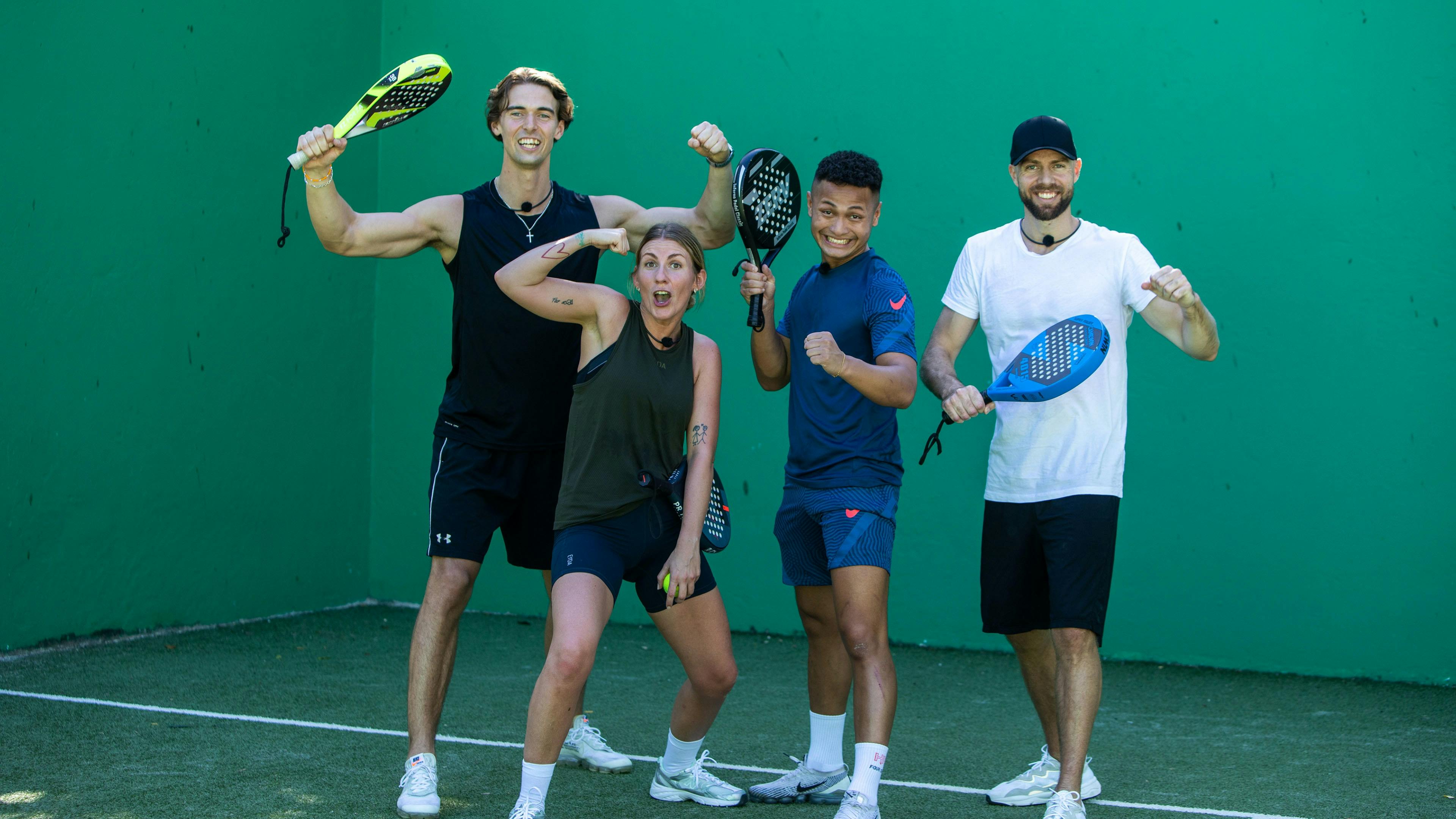 Han elsker at dyrke sport, men det næste lange stykke tid er der stilleleg for Art.