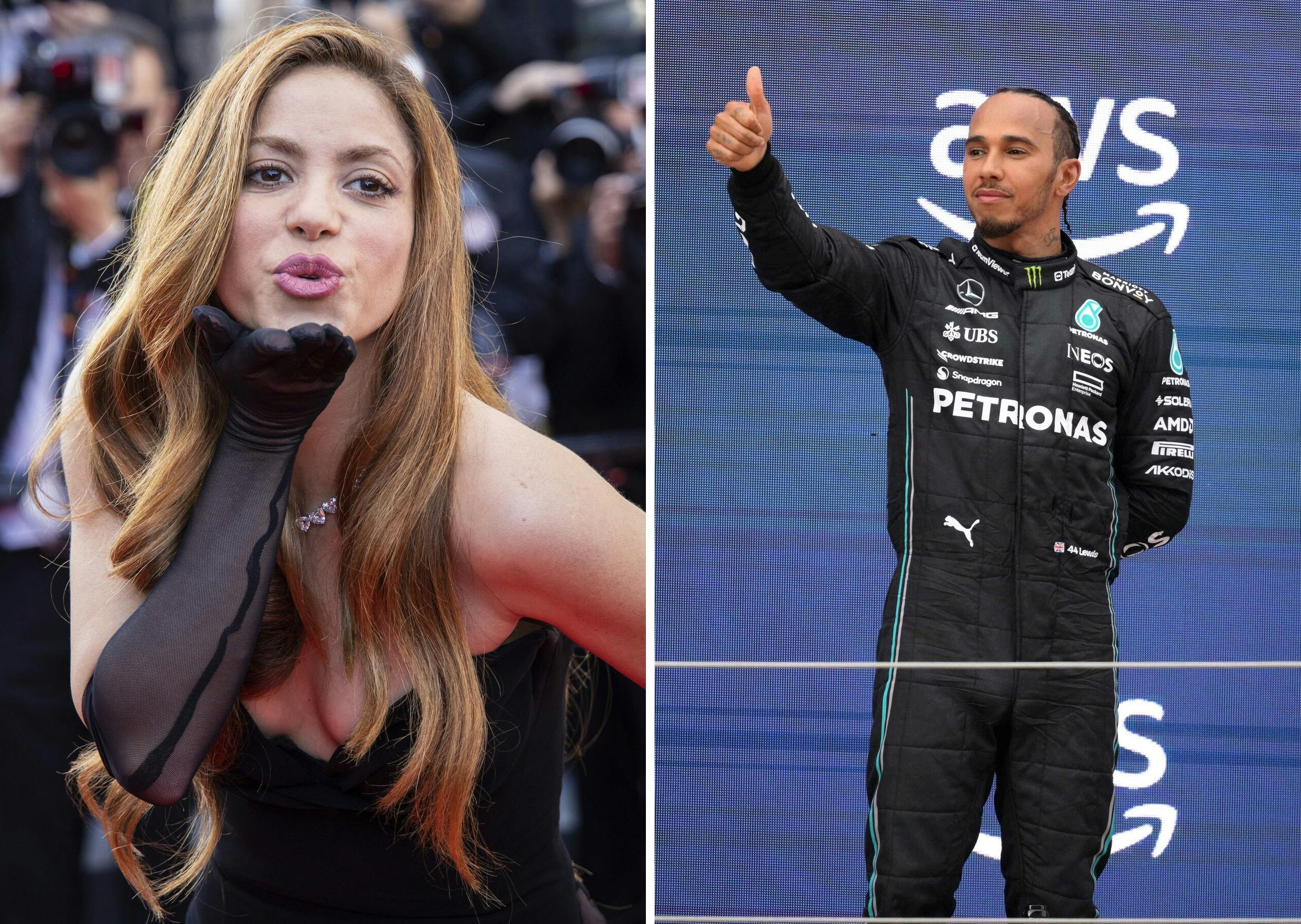 Shakira og Lewis Hamilton sætter mere fut i romancerygterne mellem dem.