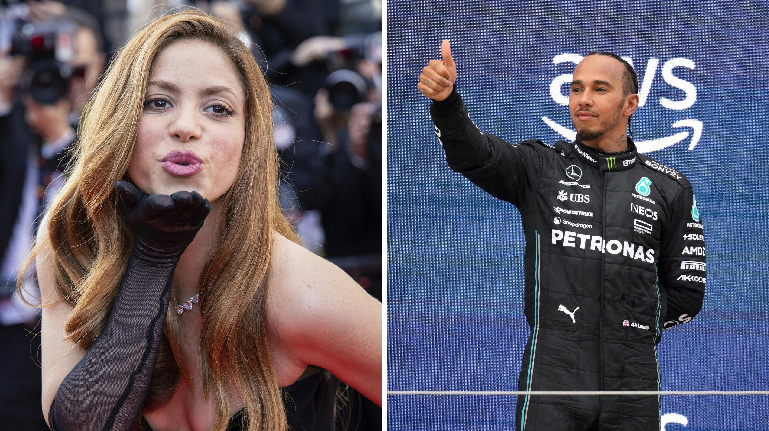 Shakira og Lewis Hamilton sætter mere fut i romancerygterne mellem dem.